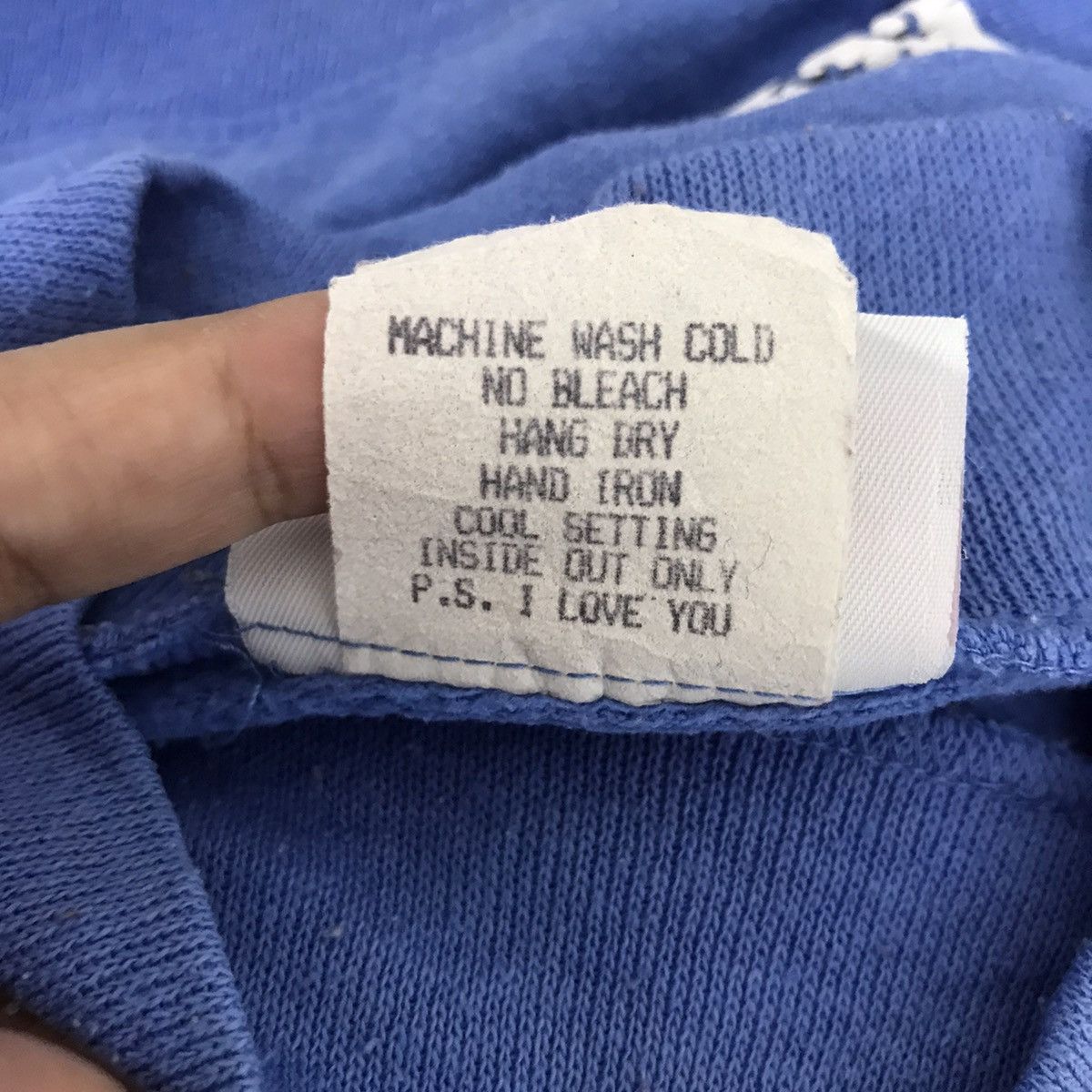 Vintage Vintage SPUMONI By FRANKO Cat and Mouse Blue Sweatshirt Size US M / EU 48-50 / 2 - 7 Thumbnail