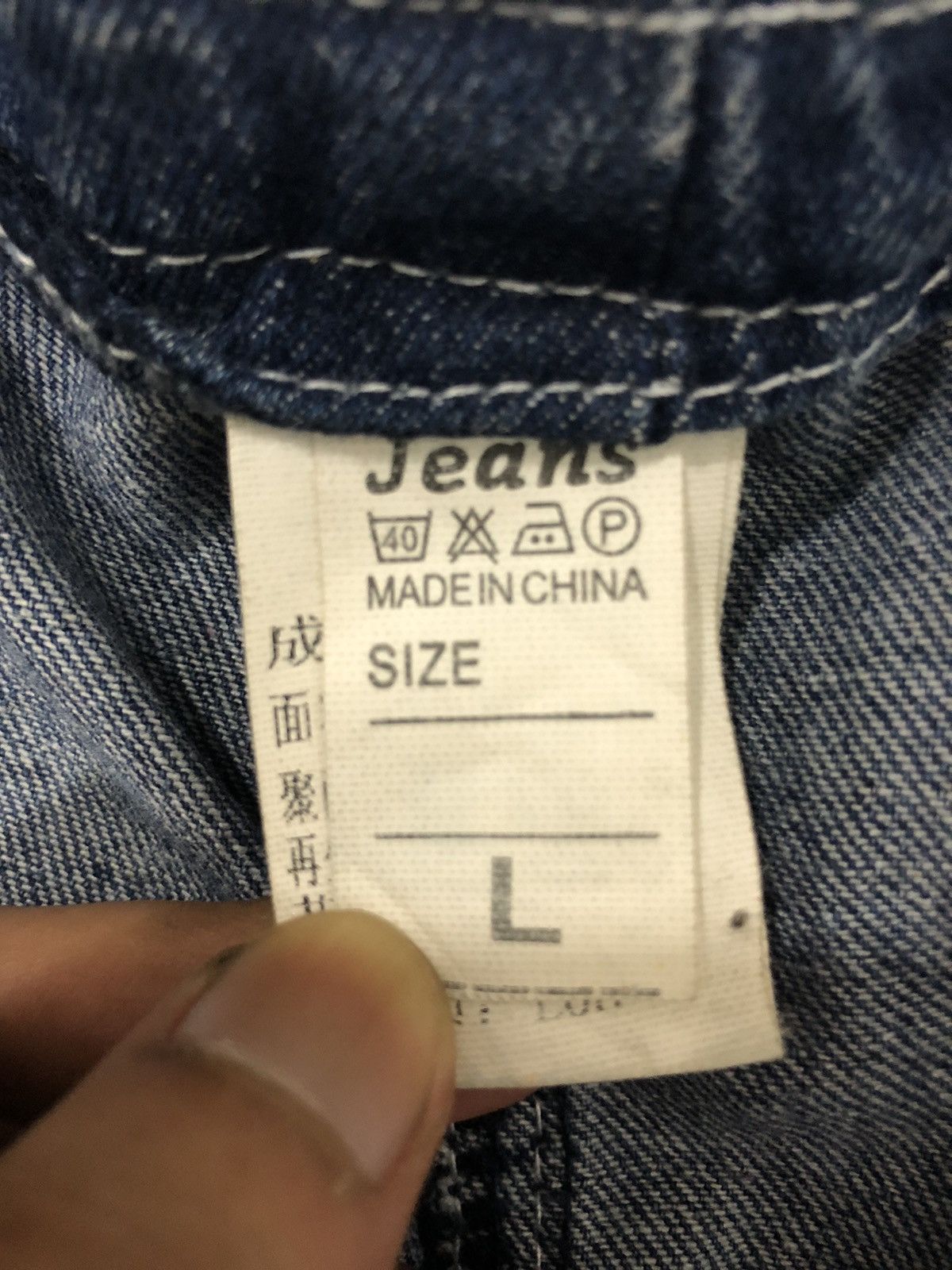 Japanese Brand × Vintage Vintage Y2K Style Black Denim Overalls – Size L Size US 39 - 6 Thumbnail