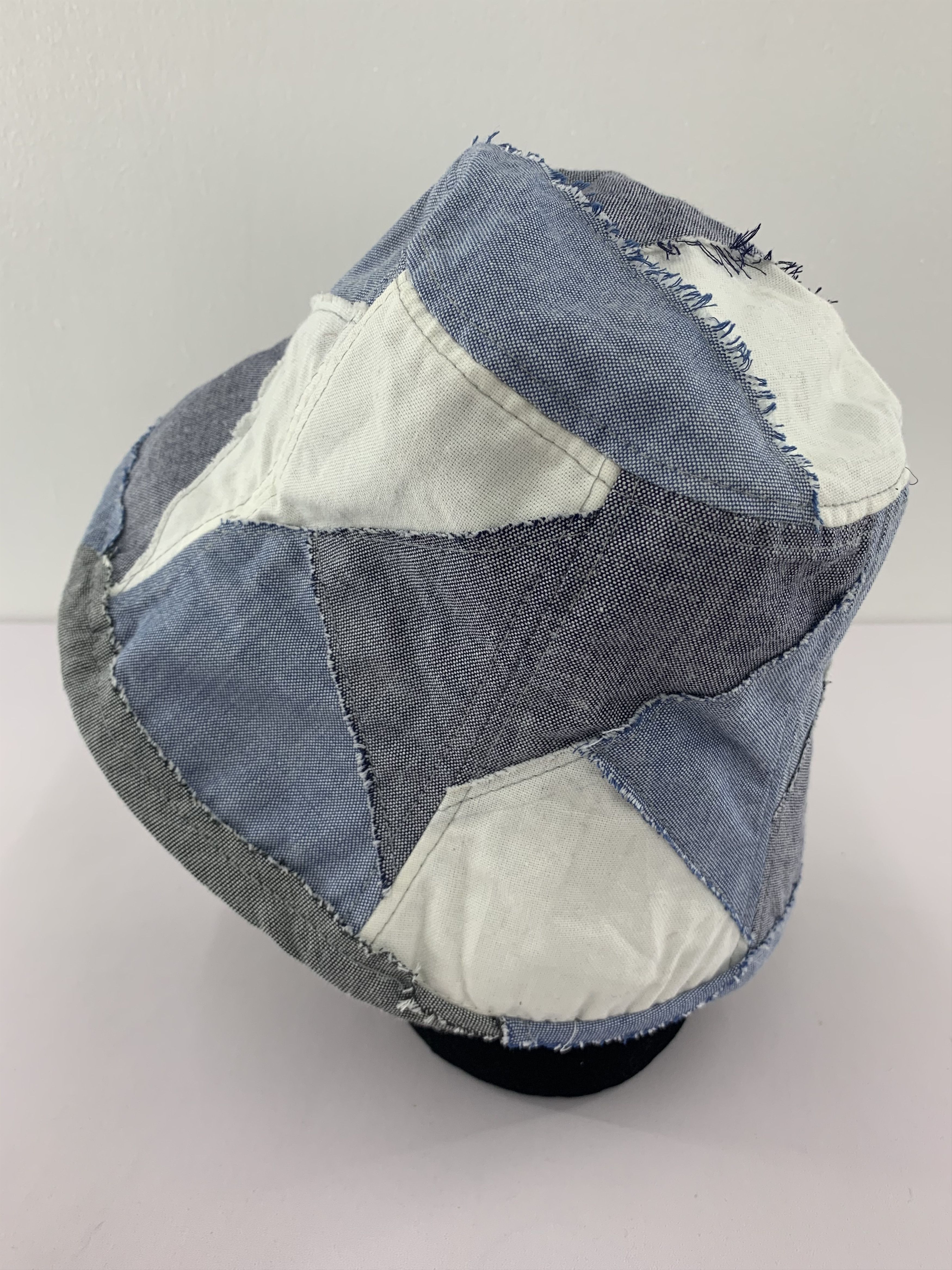 Japanese Brand Patchwork Bucket Hat Nice Design - SS1061 Size ONE SIZE - 4 Thumbnail