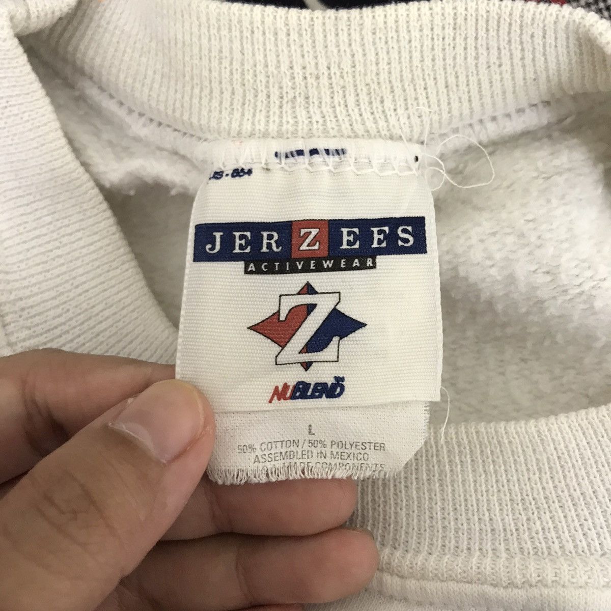 Jerzees Vintage ATA TAKING PRIDE In America White Sweatshirt Size US L / EU 52-54 / 3 - 4 Thumbnail