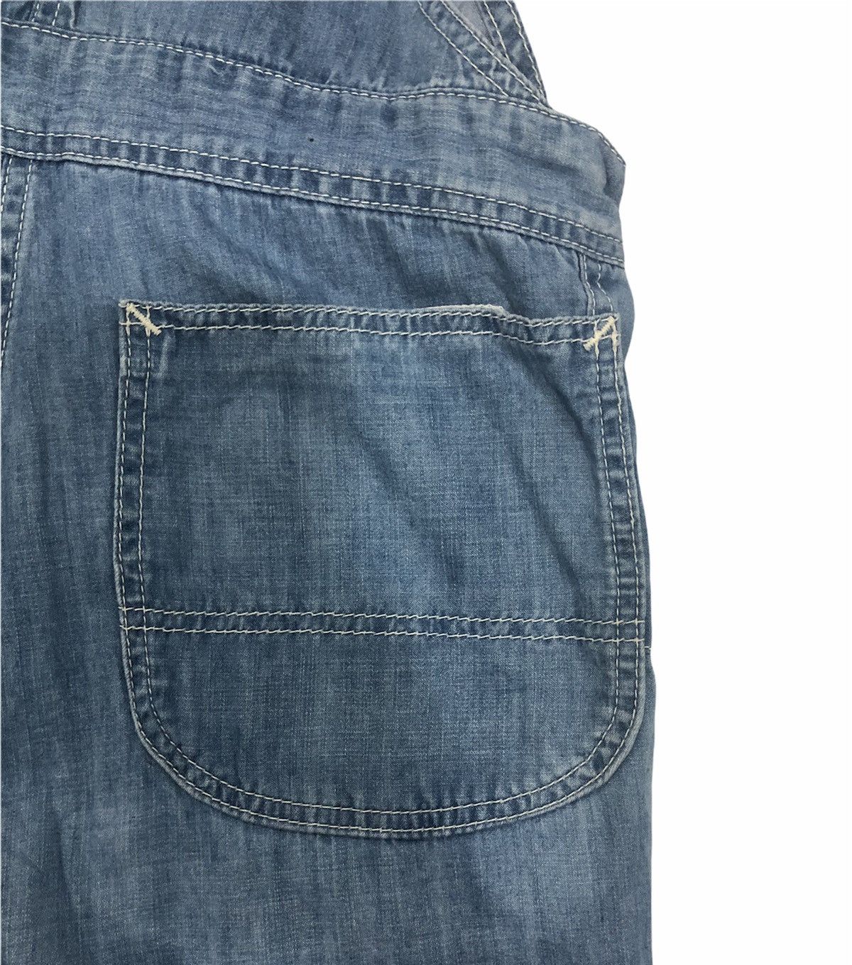 Lee × Vintage Vintage Y2K Lee Union Made Sanforized Denim Overalls Size S Size US 32 / EU 48 - 6 Thumbnail