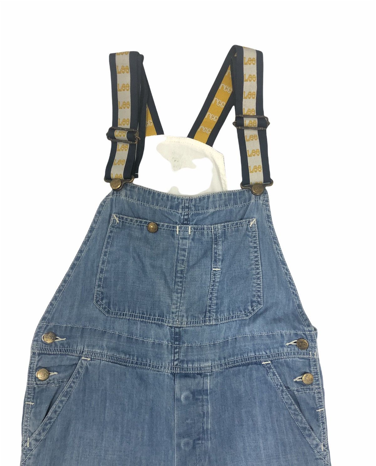 Lee × Vintage Vintage Y2K Lee Union Made Sanforized Denim Overalls Size S Size US 32 / EU 48 - 3 Thumbnail