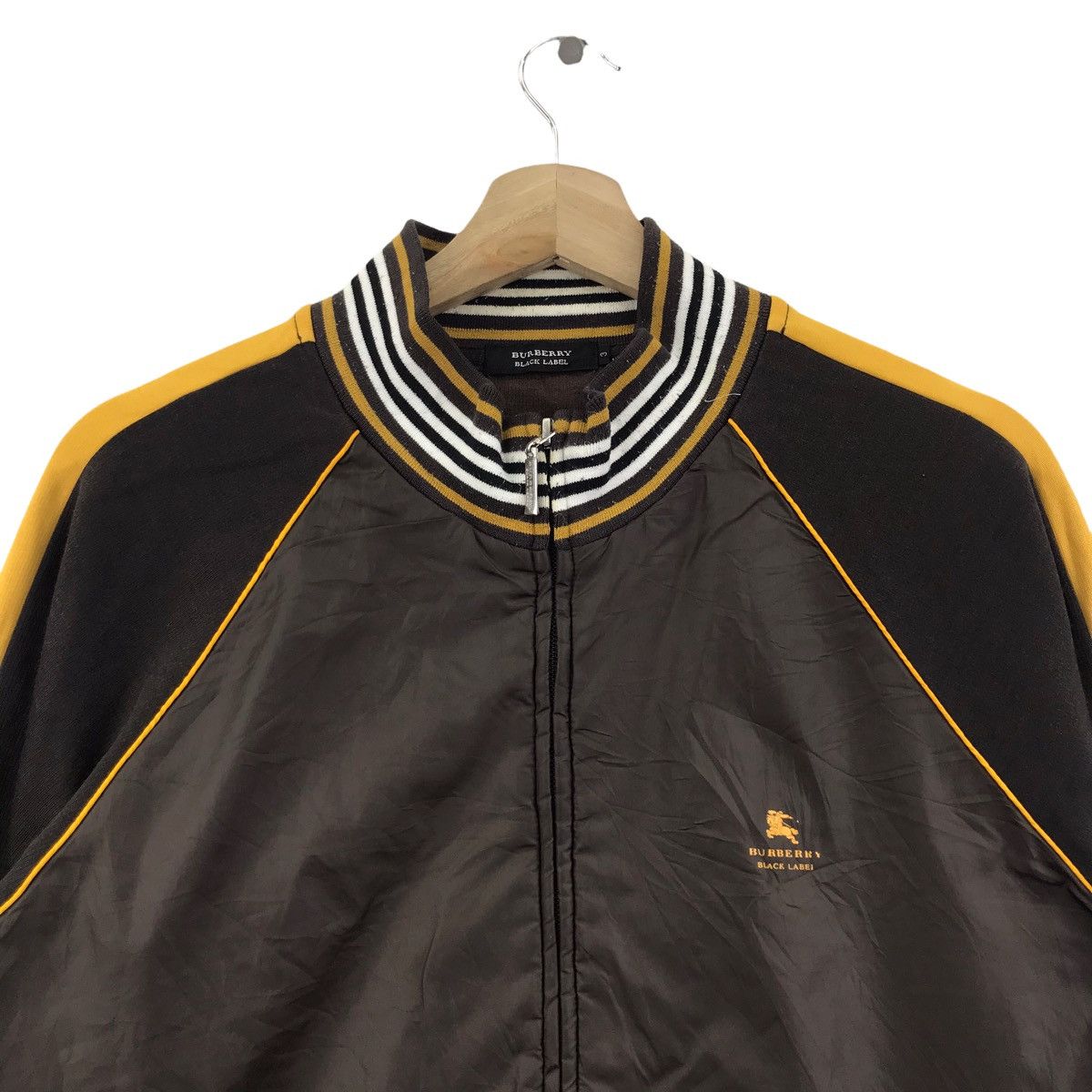 Burberry BURBERRY LONDON Black Label Brown Ringer Sweater Sweatshirt Size US S / EU 44-46 / 1 - 2 Thumbnail