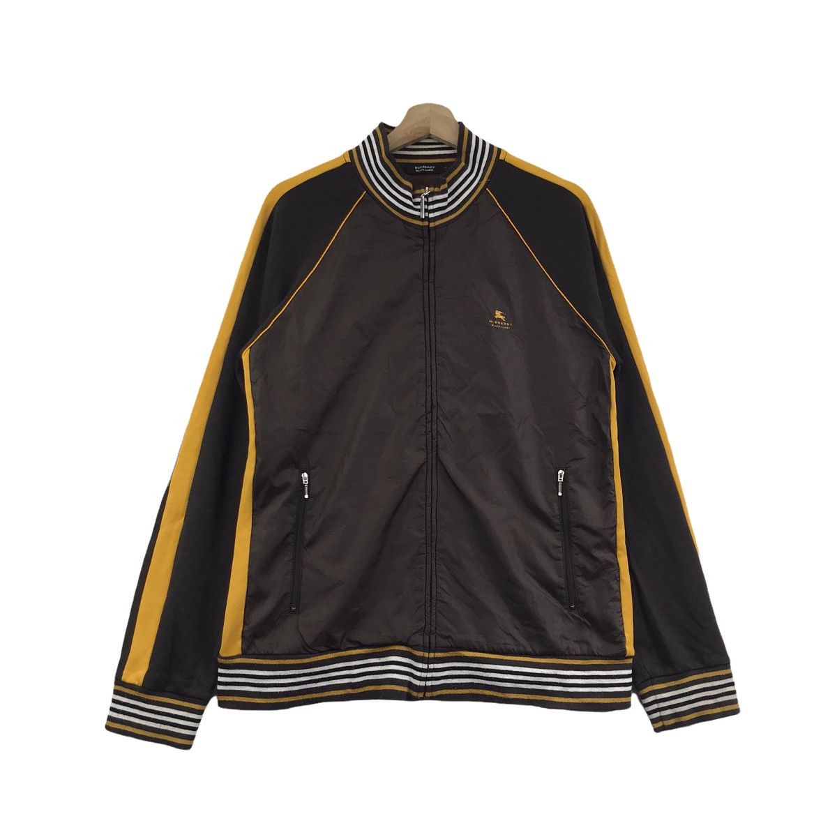 Burberry BURBERRY LONDON Black Label Brown Ringer Sweater Sweatshirt Size US S / EU 44-46 / 1 - 1 Thumbnail