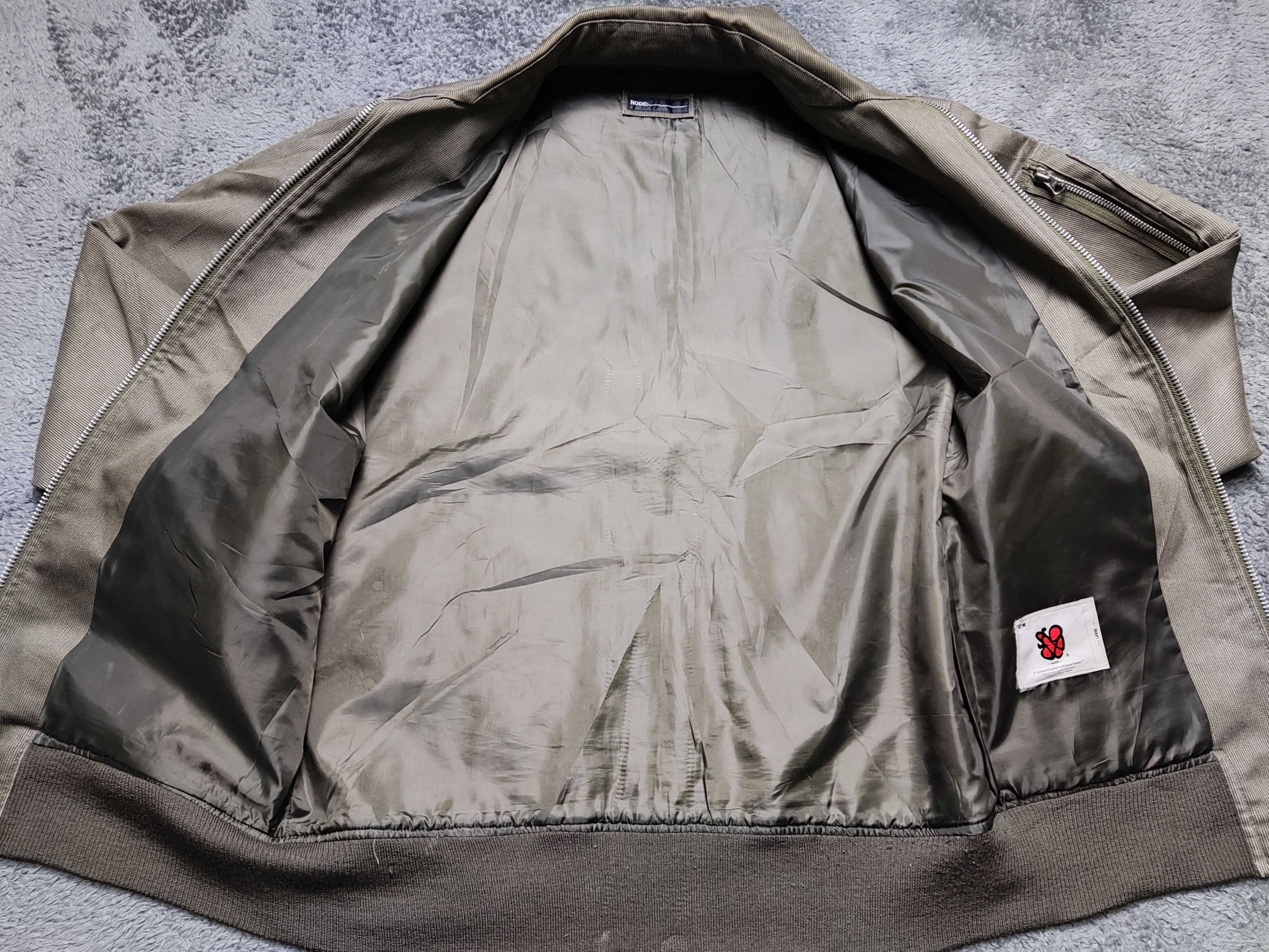 Designer × Japanese Brand Vintage Bomber Jacket NOBE Made In Japan Size US L / EU 52-54 / 3 - 10 Thumbnail