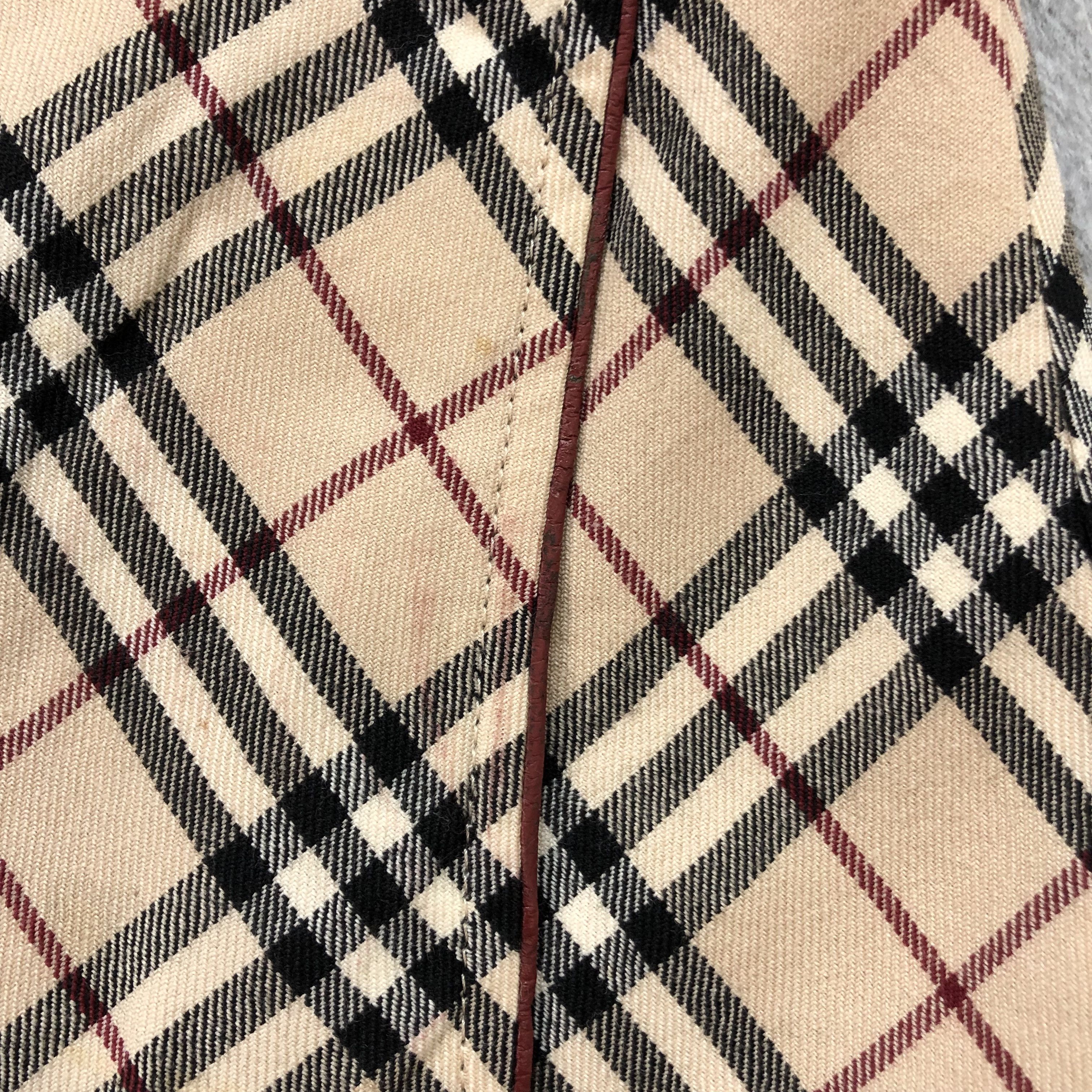 Burberry BURBERRY LONDON BLUE LABEL NOVA CHECK MINI SKIRTS #5665-201 Size 28" / US 6 / IT 42 - 3 Thumbnail