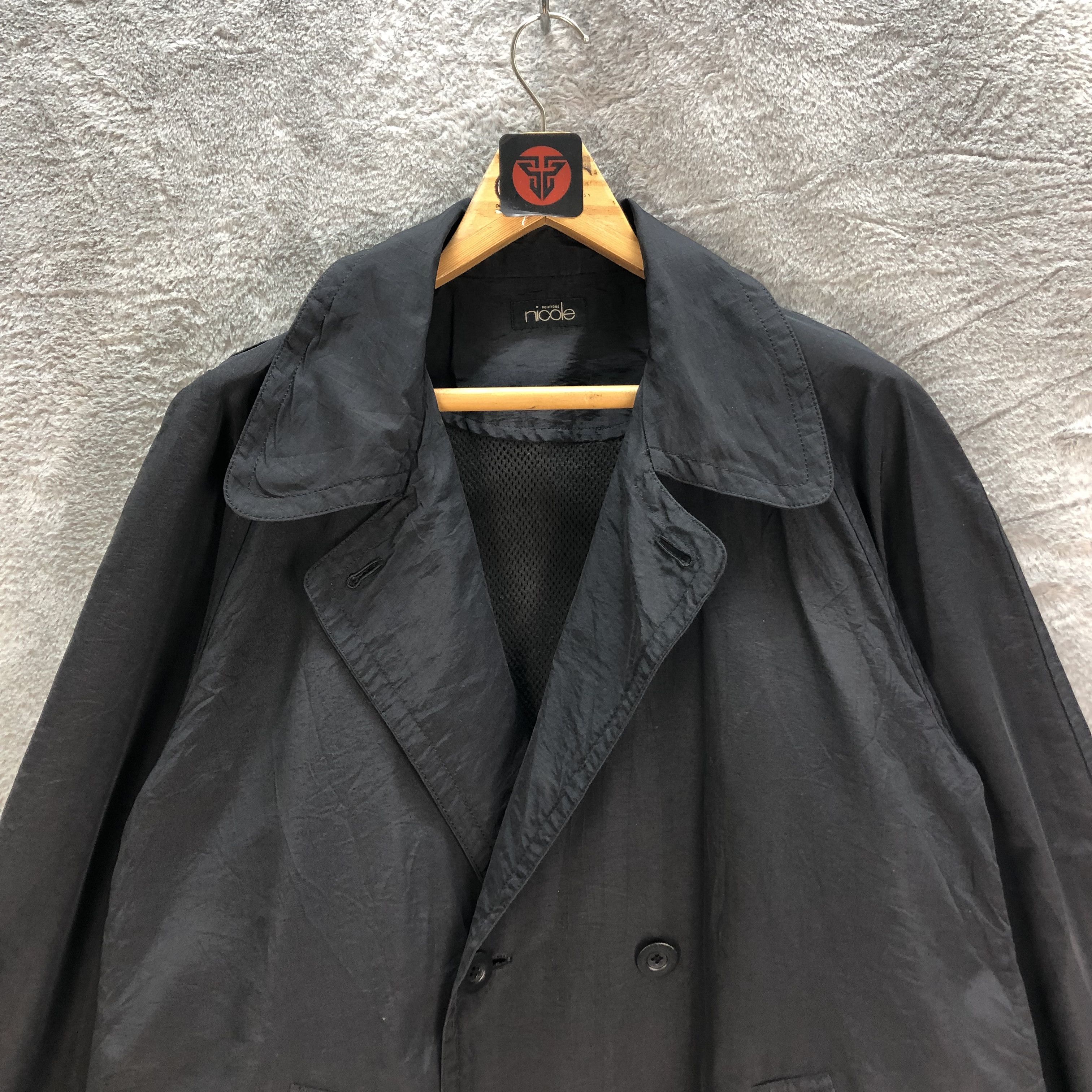 Nicole Club NICOLE BOUTIQUE LIGHT LONG COAT JACKET #6495-69 Size US M / EU 48-50 / 2 - 2 Thumbnail