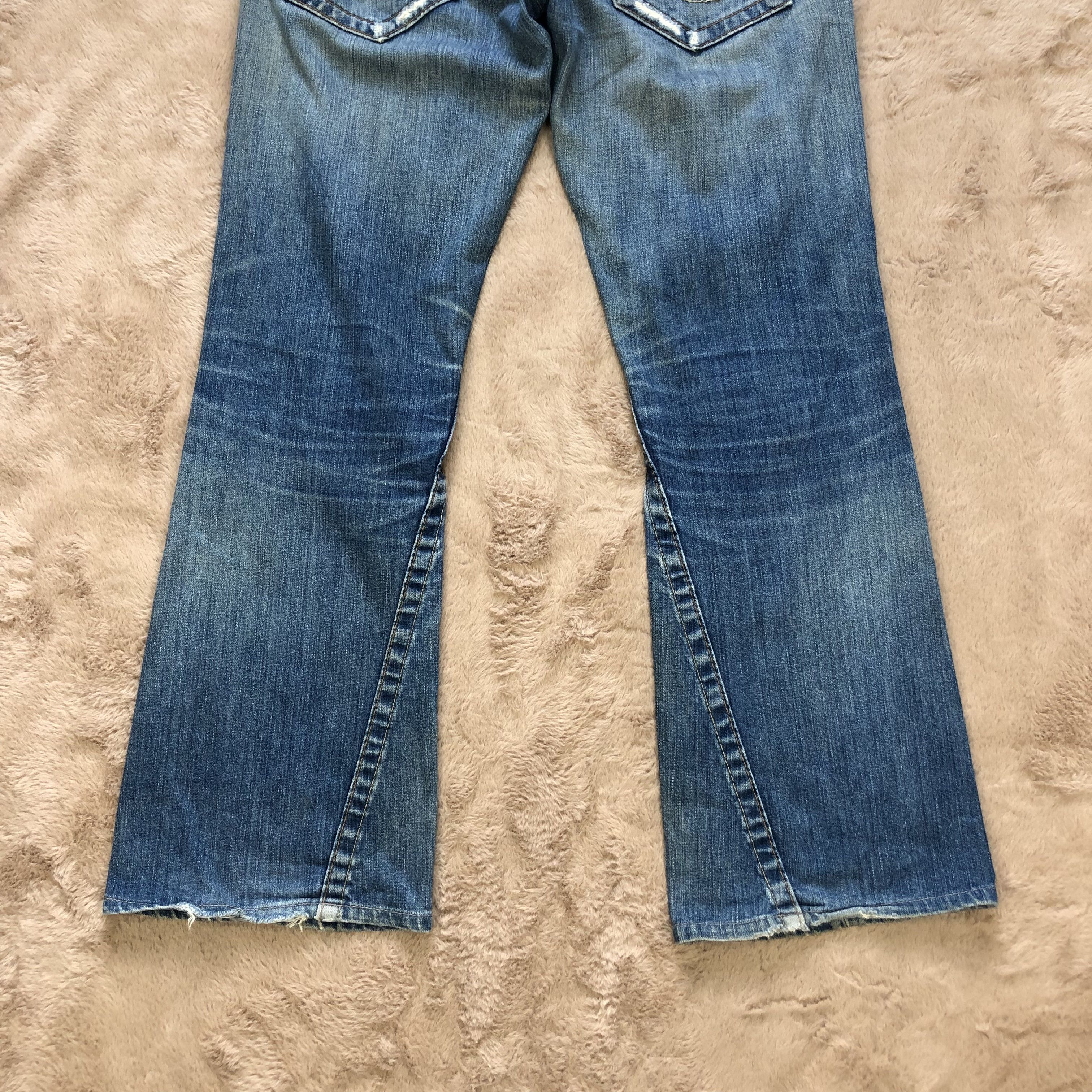 True Religion TWISTED FLARE🔥 TRUE RELIGION DENIM PANTS #5514-194 Size 33" - 22 Thumbnail