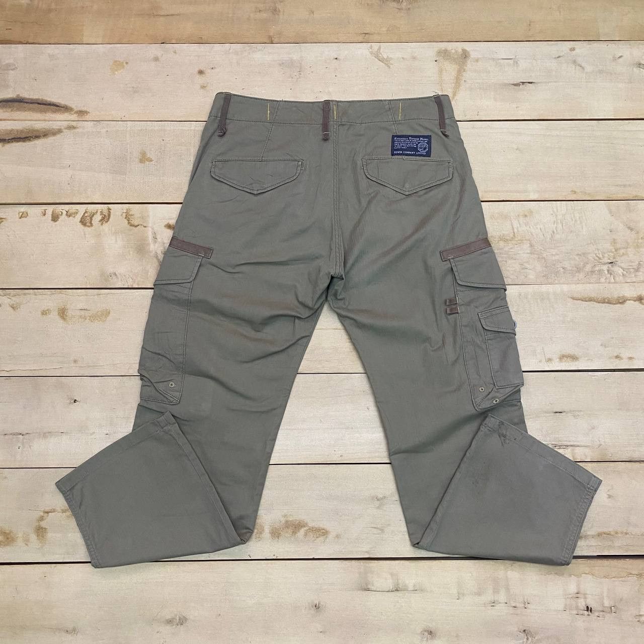 Edwin × Japanese Brand X310 EDWIN JAPAN EXCLUSIVE CARGO PANTS Size US 32 / EU 48 - 3 Thumbnail