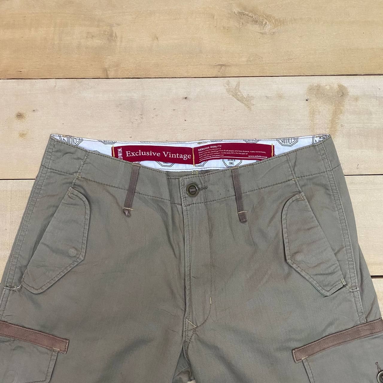 Edwin × Japanese Brand X310 EDWIN JAPAN EXCLUSIVE CARGO PANTS Size US 32 / EU 48 - 2 Thumbnail