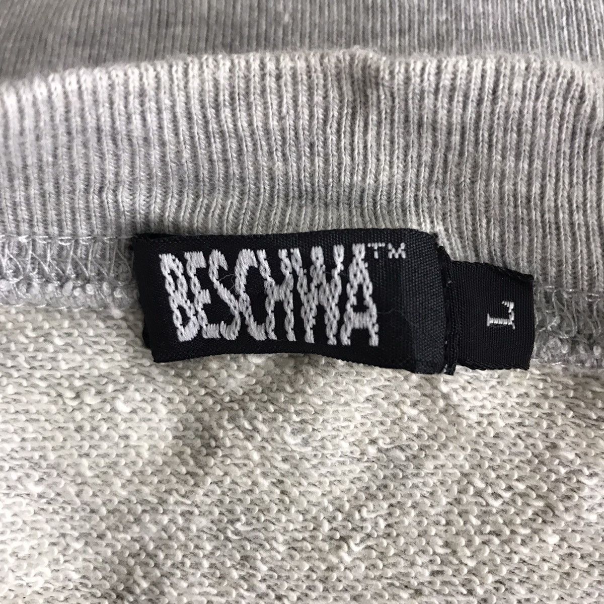 Vintage Vintage BESCHWA Alien Workshop Grey Sweatshirt Size US L / EU 52-54 / 3 - 4 Thumbnail