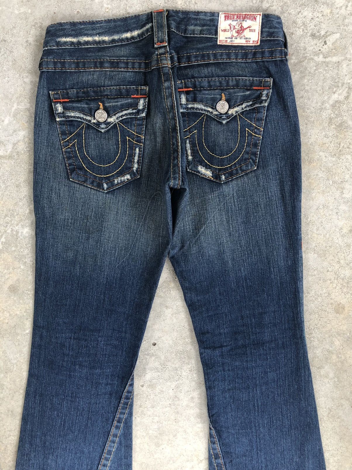 True Religion Vintage True Religion Flare Jeans Distressed Jeans Size US 30 / EU 46 - 8 Thumbnail