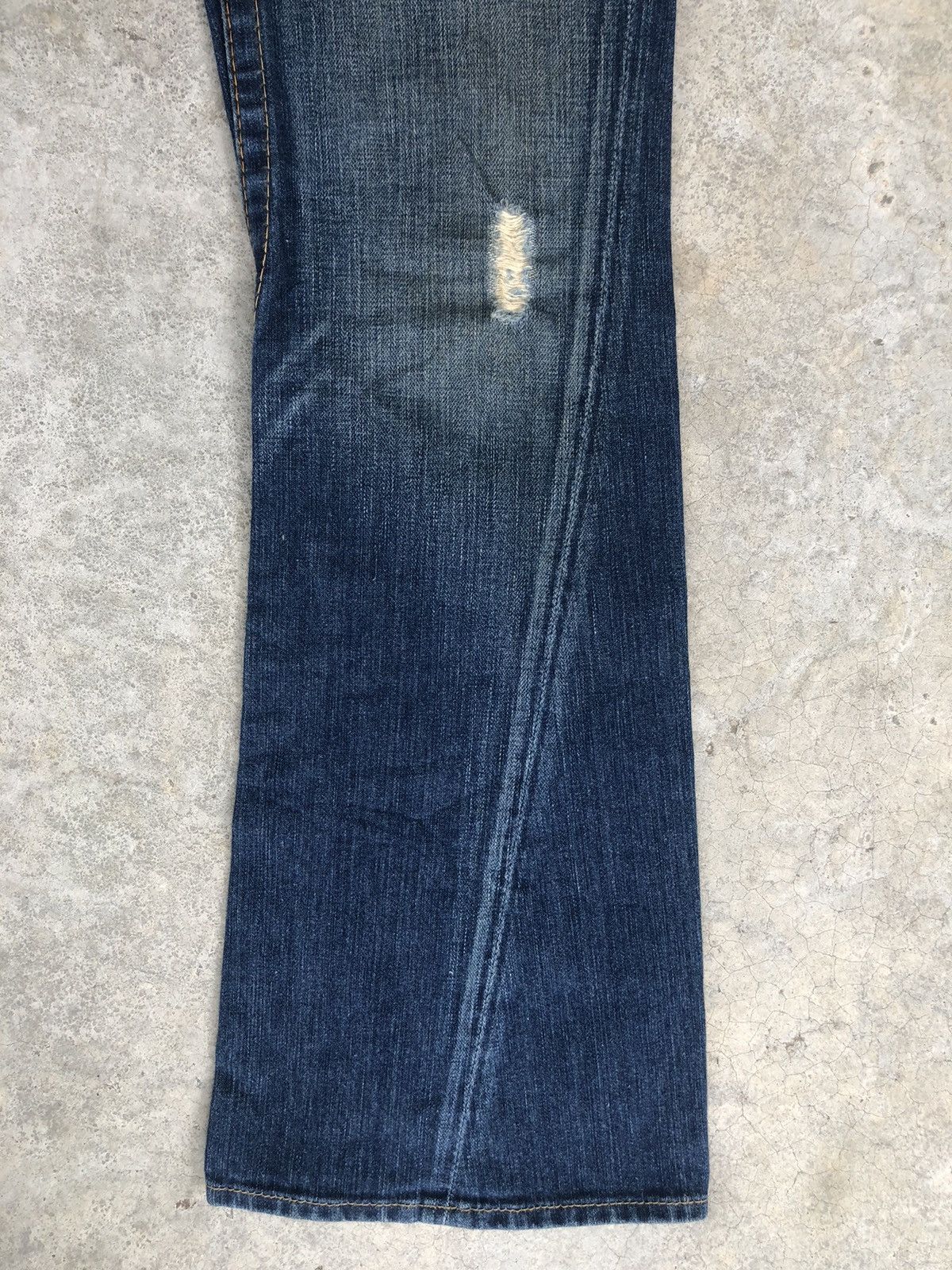 True Religion Vintage True Religion Flare Jeans Distressed Jeans Size US 30 / EU 46 - 7 Thumbnail