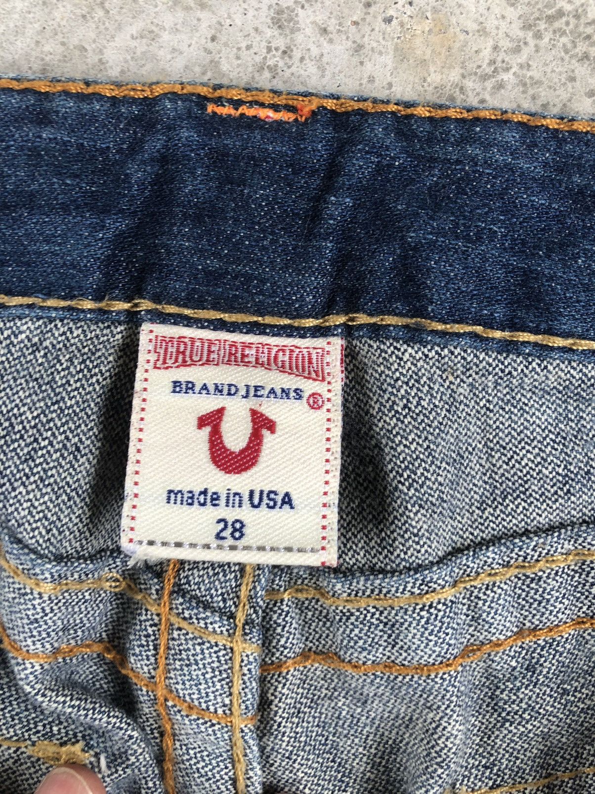 True Religion Vintage True Religion Flare Jeans Distressed Jeans Size US 30 / EU 46 - 14 Thumbnail