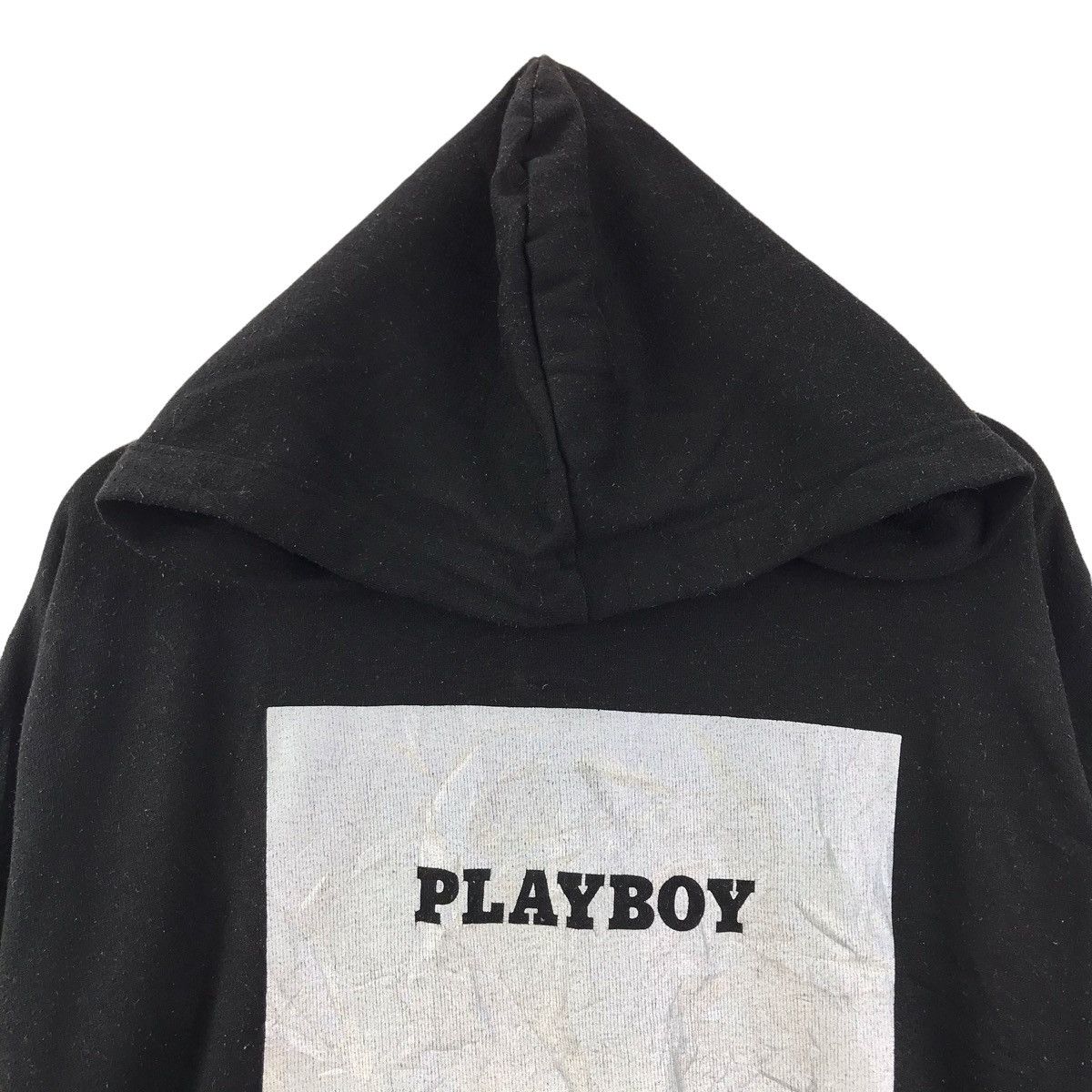 Playboy Vintage PLAYBOY BUNNY Box Logo Black Long Hoodie Size US M / EU 48-50 / 2 - 4 Thumbnail