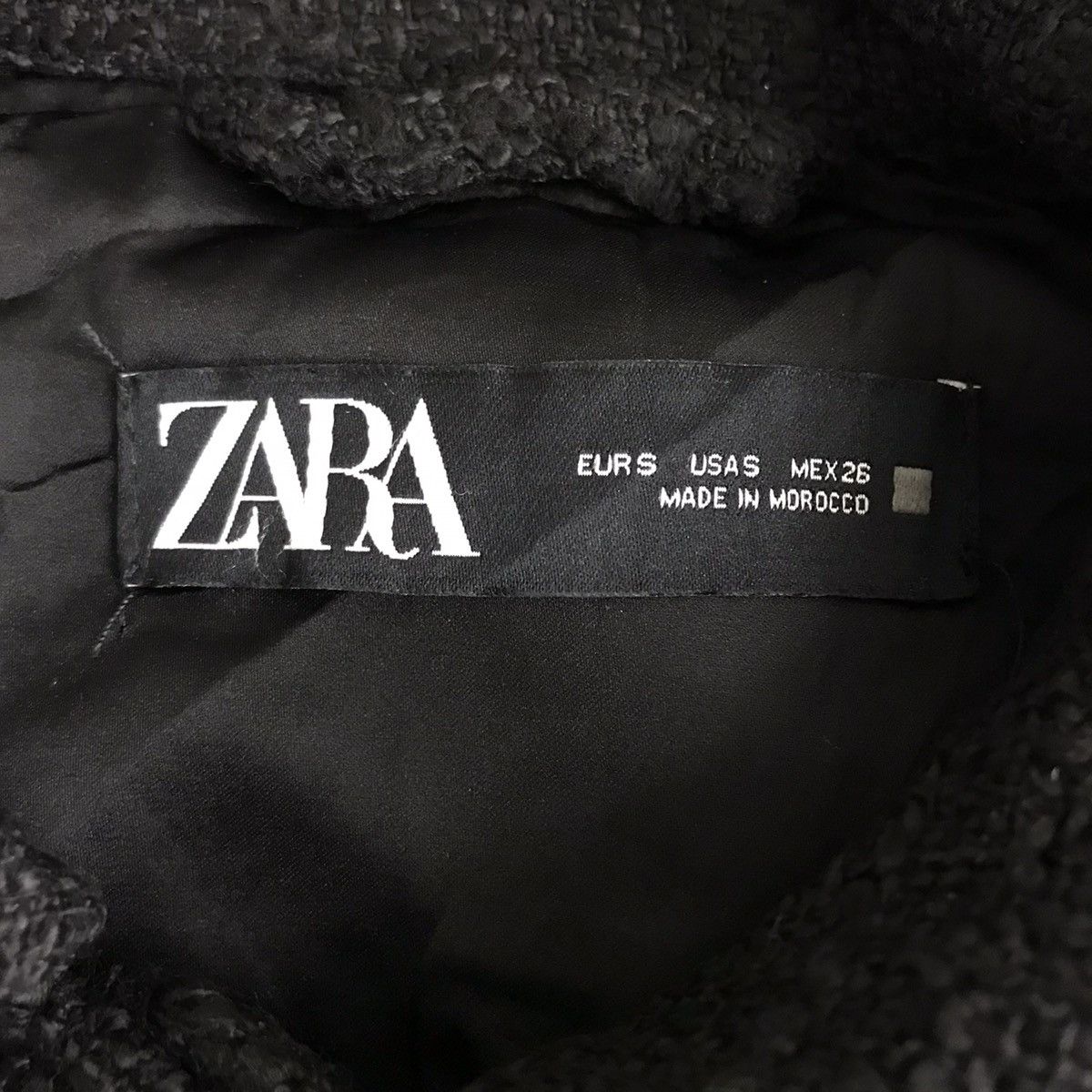 Zara ZARA Japanese Brand Wool Black Button Up Shirt Size US S / EU 44-46 / 1 - 4 Thumbnail