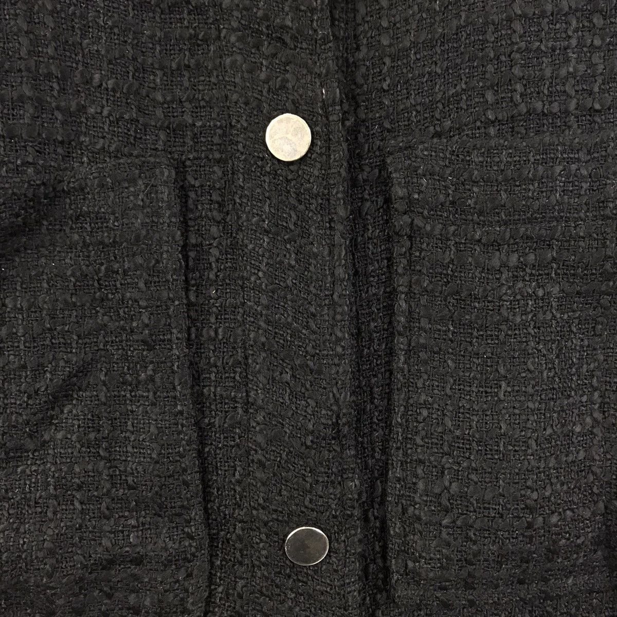 Zara ZARA Japanese Brand Wool Black Button Up Shirt Size US S / EU 44-46 / 1 - 3 Thumbnail
