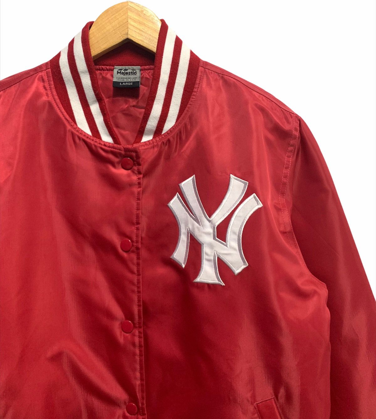 New York Yankees × Vintage 🖤 New York MLB Bomber Varsity Bomber Jacket Size US M / EU 48-50 / 2 - 2 Thumbnail