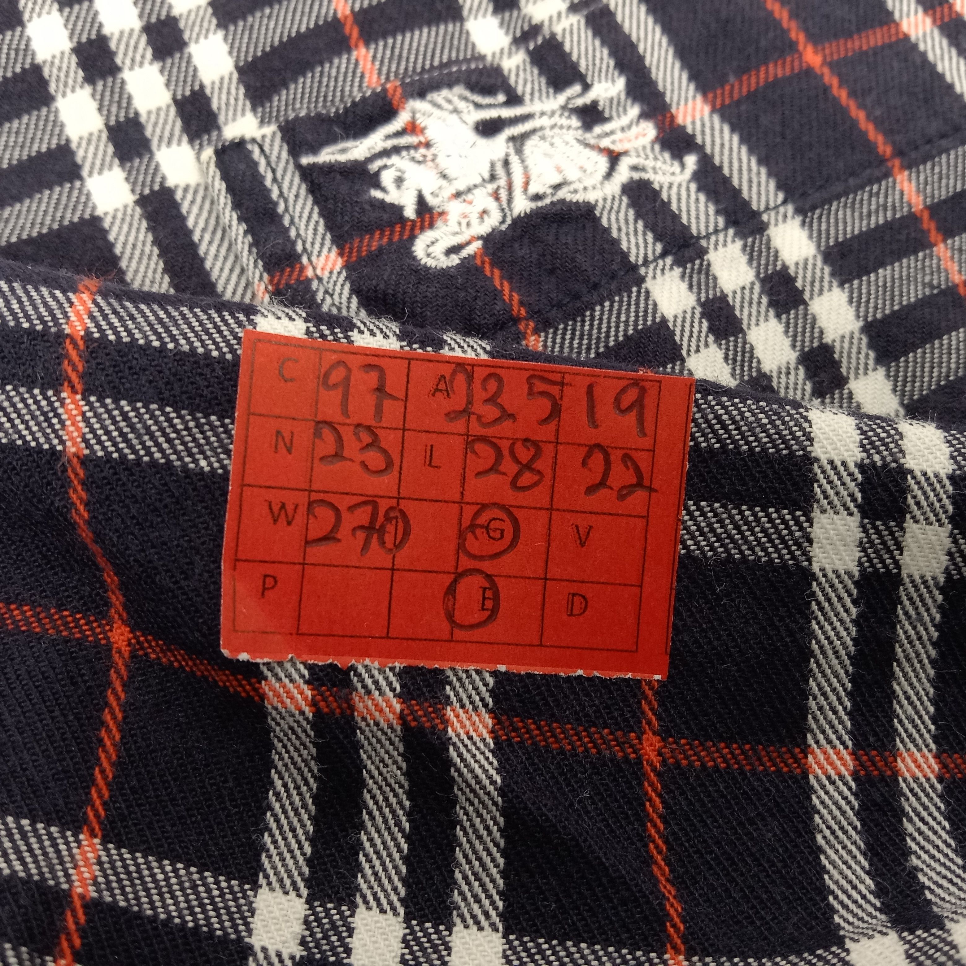 Burberry × Vintage Burberrys Of London Small Logo Design Long Sleeve Shirt Size US XL / EU 56 / 4 - 9 Thumbnail