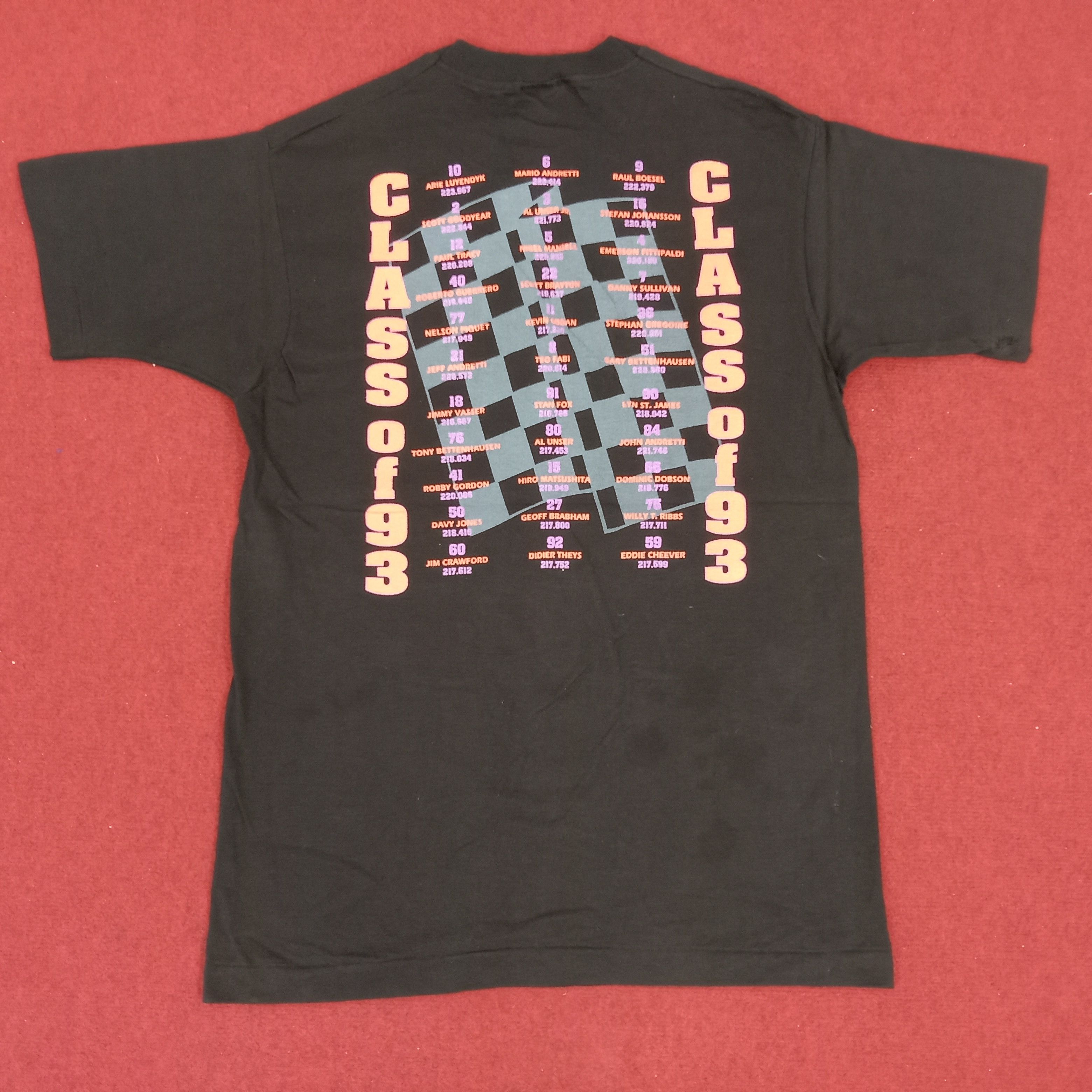 Vintage Formula One F1 Racing Arizona Class Of 93 Vintage Tshirt Size US L / EU 52-54 / 3 - 4 Thumbnail