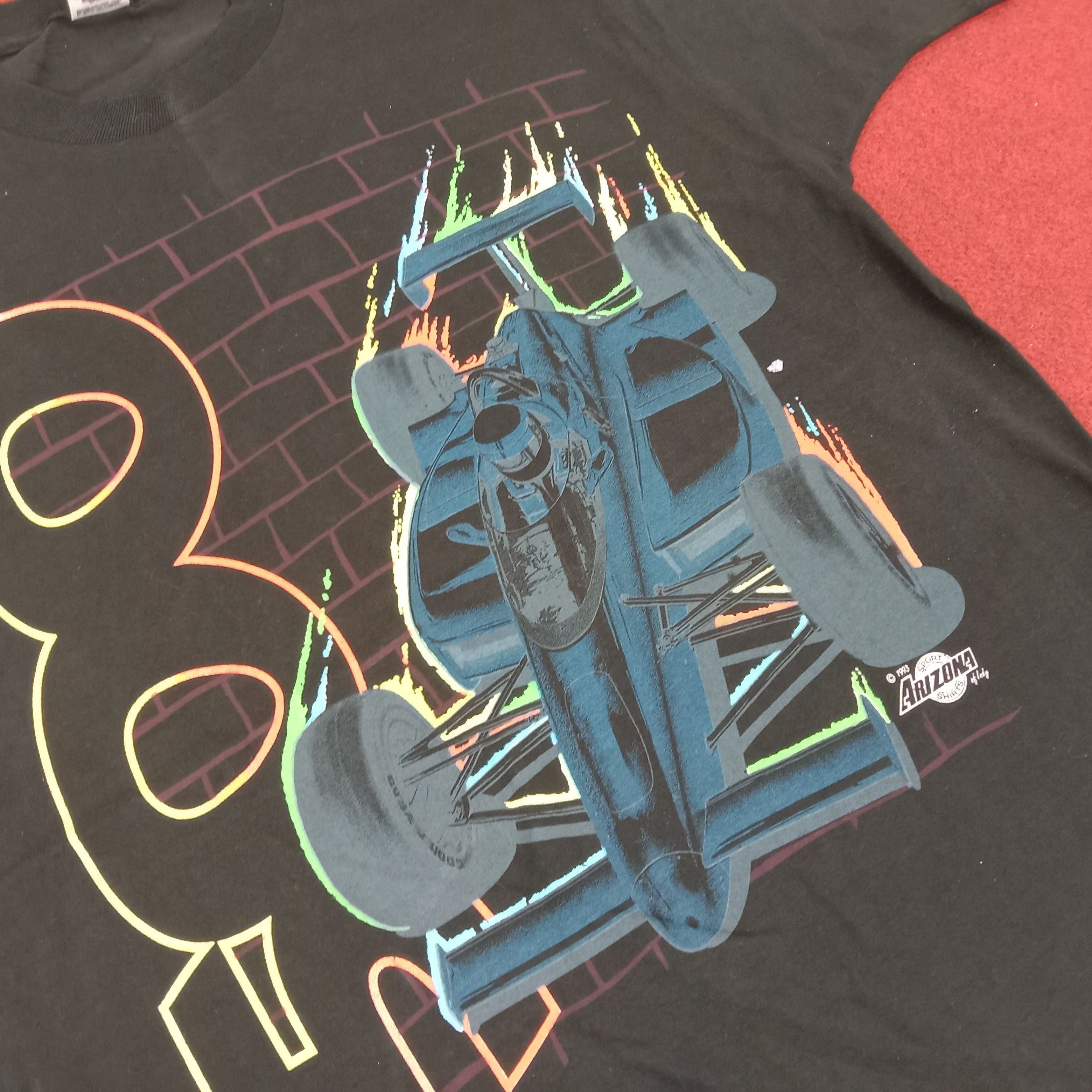 Vintage Formula One F1 Racing Arizona Class Of 93 Vintage Tshirt Size US L / EU 52-54 / 3 - 2 Thumbnail