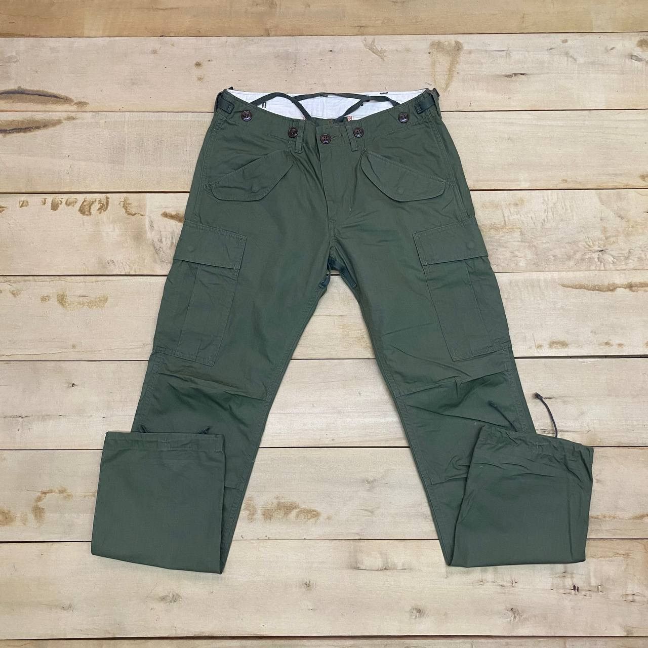 Edwin × Japanese Brand X319 JAPAN EDWIN RIPSTOP PARACHUT CARGO PANTS SLIMFIT Size US 31 - 3 Thumbnail