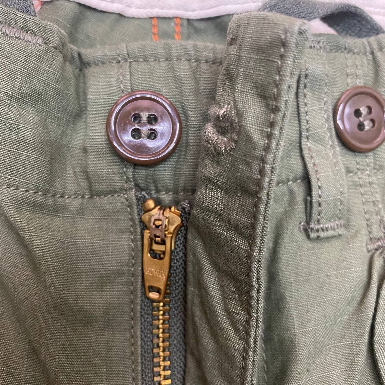 Edwin × Japanese Brand X319 JAPAN EDWIN RIPSTOP PARACHUT CARGO PANTS SLIMFIT Size US 31 - 6 Thumbnail