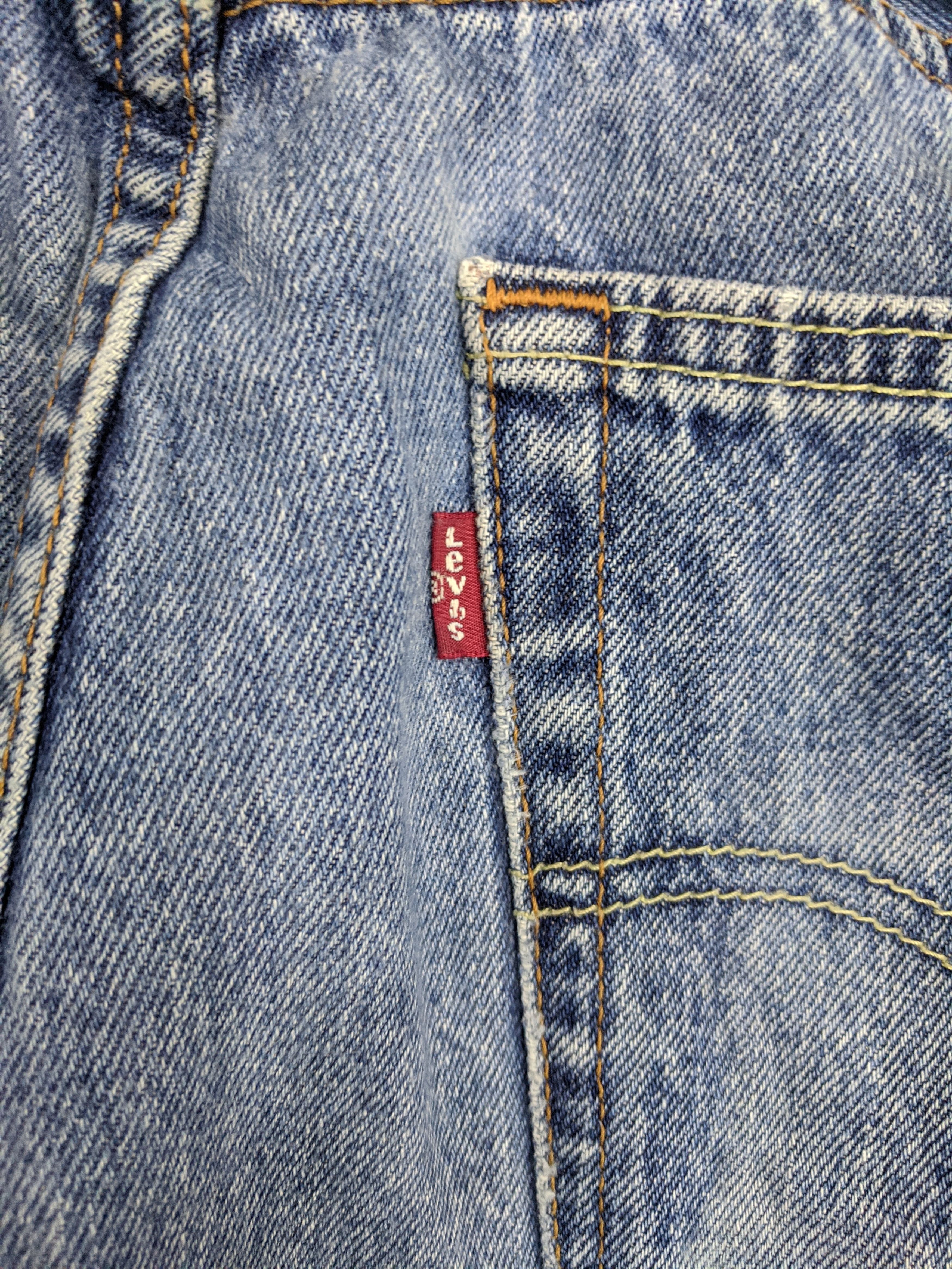 Levi's Vintage Levis 505 Light Wash Jeans DP0725 Size US 32 / EU 48 - 13 Thumbnail