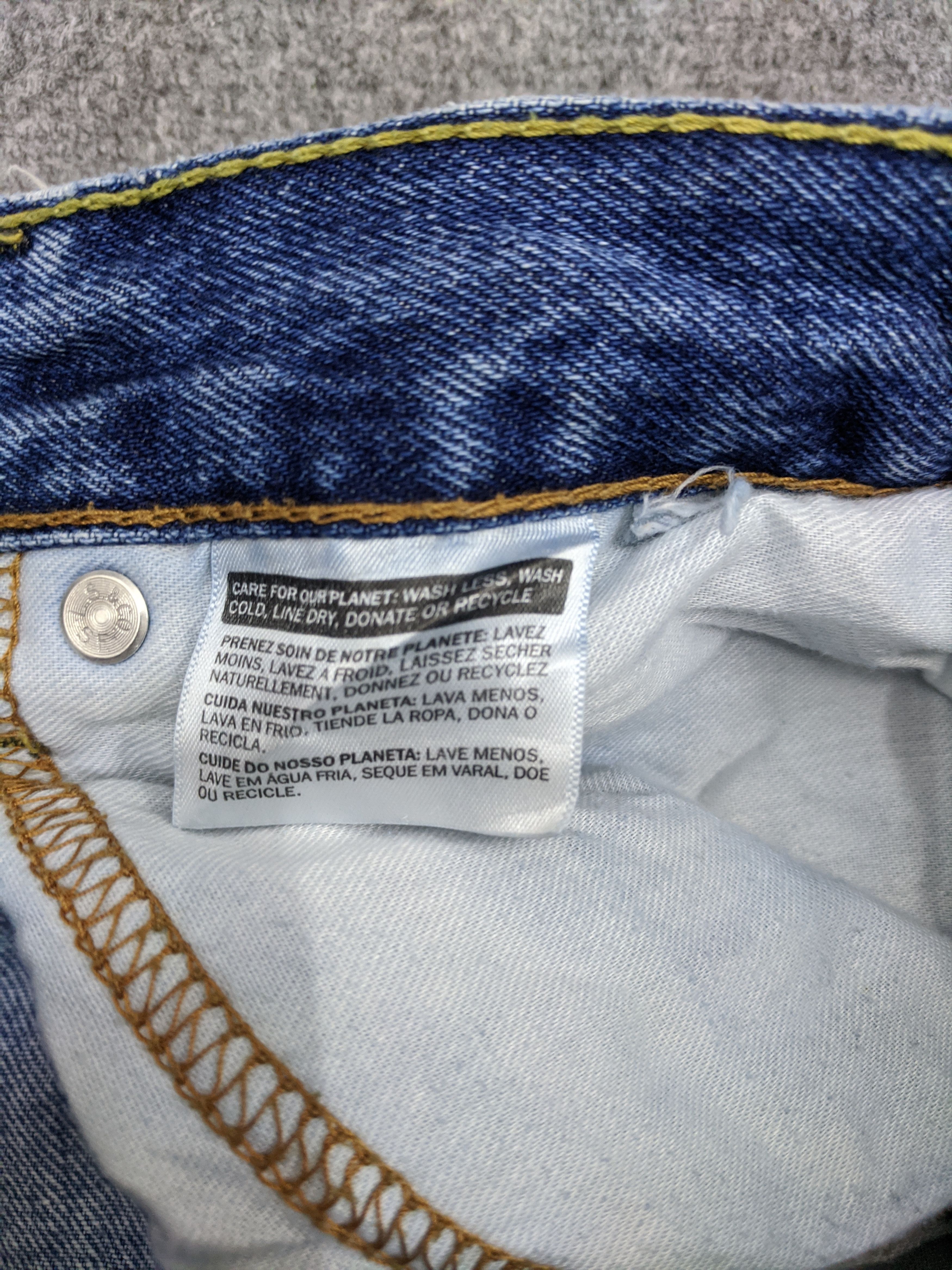 Levi's Vintage Levis 505 Light Wash Jeans DP0725 Size US 32 / EU 48 - 6 Thumbnail