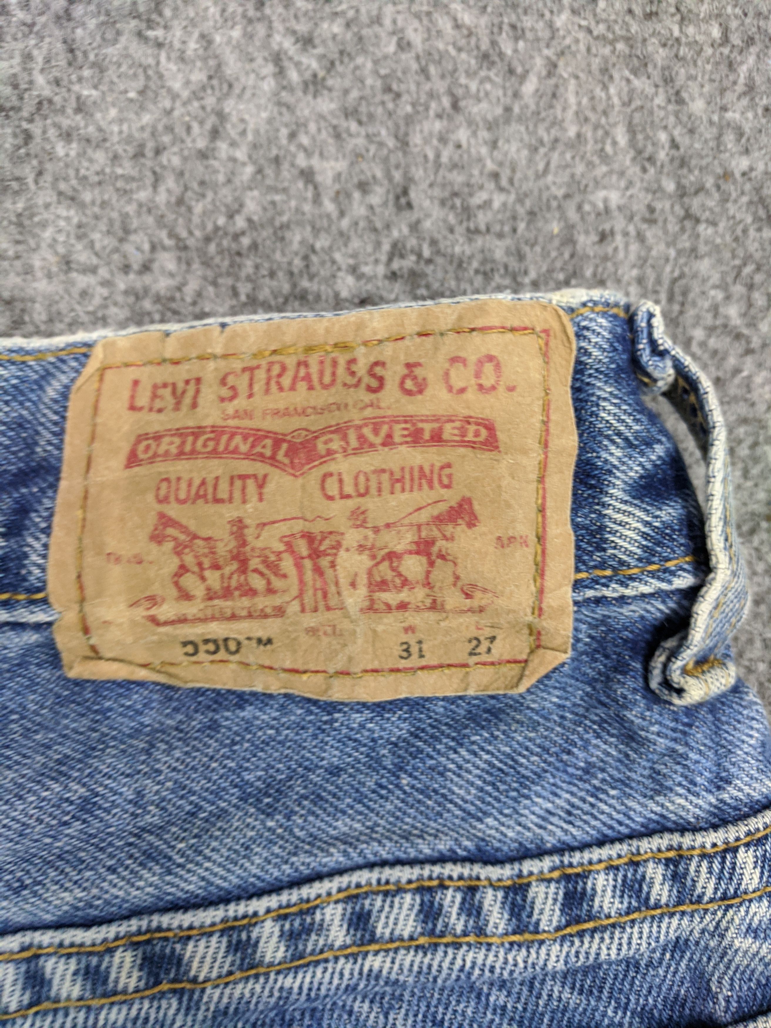 Levi's Vintage Levis 550 Jeans DP0842 Size US 32 / EU 48 - 5 Thumbnail