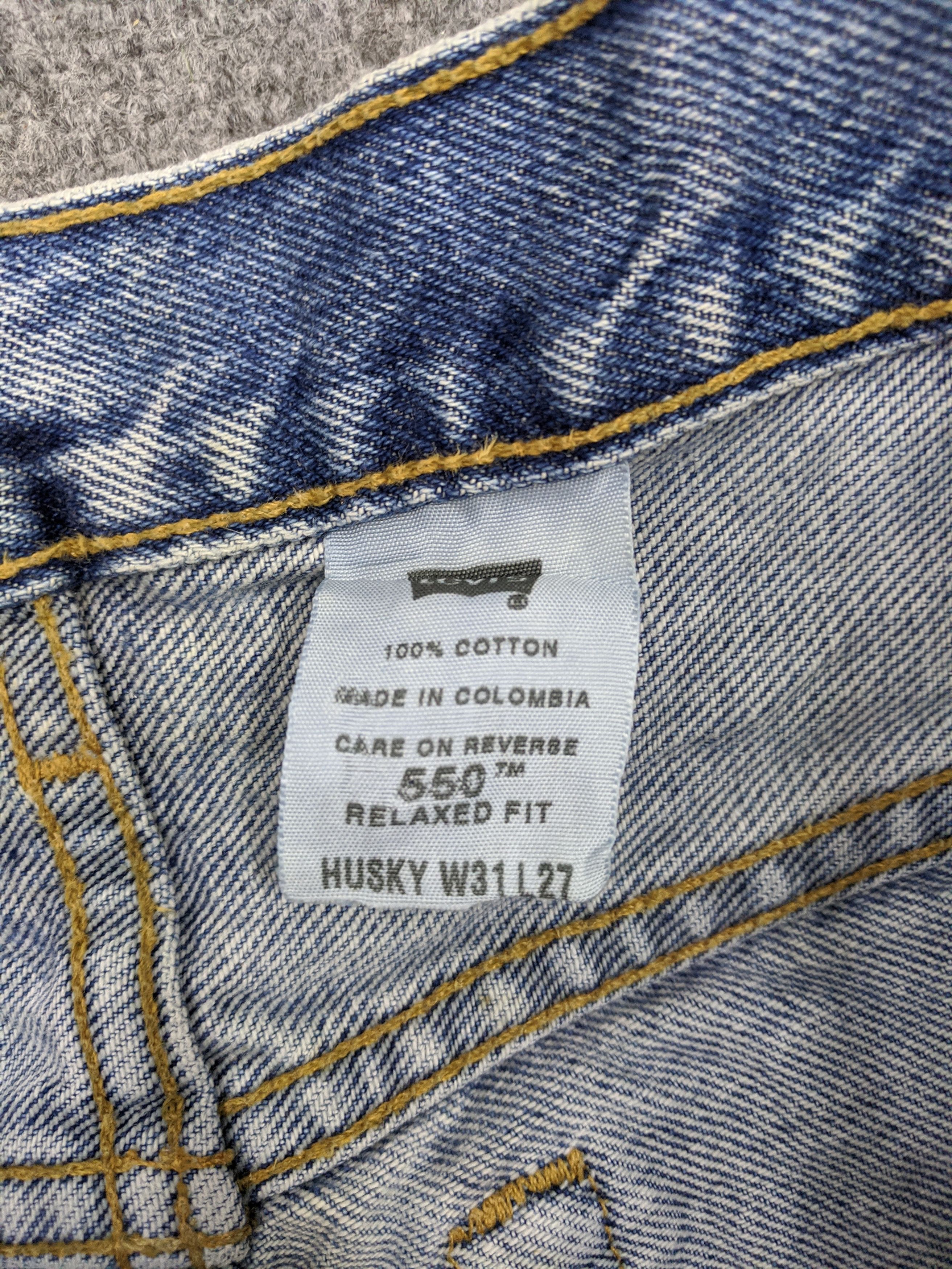 Levi's Vintage Levis 550 Jeans DP0842 Size US 32 / EU 48 - 6 Thumbnail