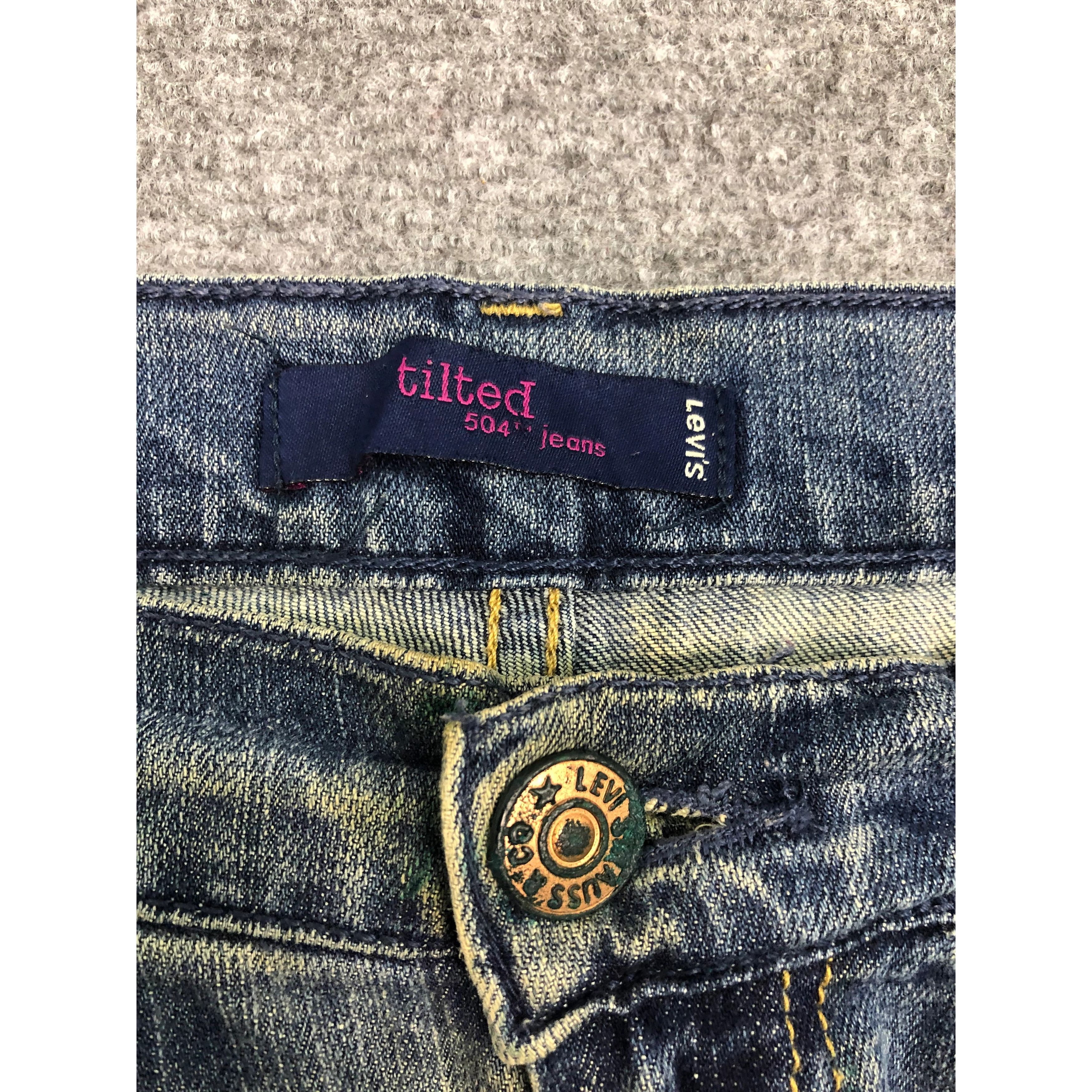 Levi's Vintage Levis 504 Blue Denim DP0291 Size US 32 / EU 48 - 6 Thumbnail