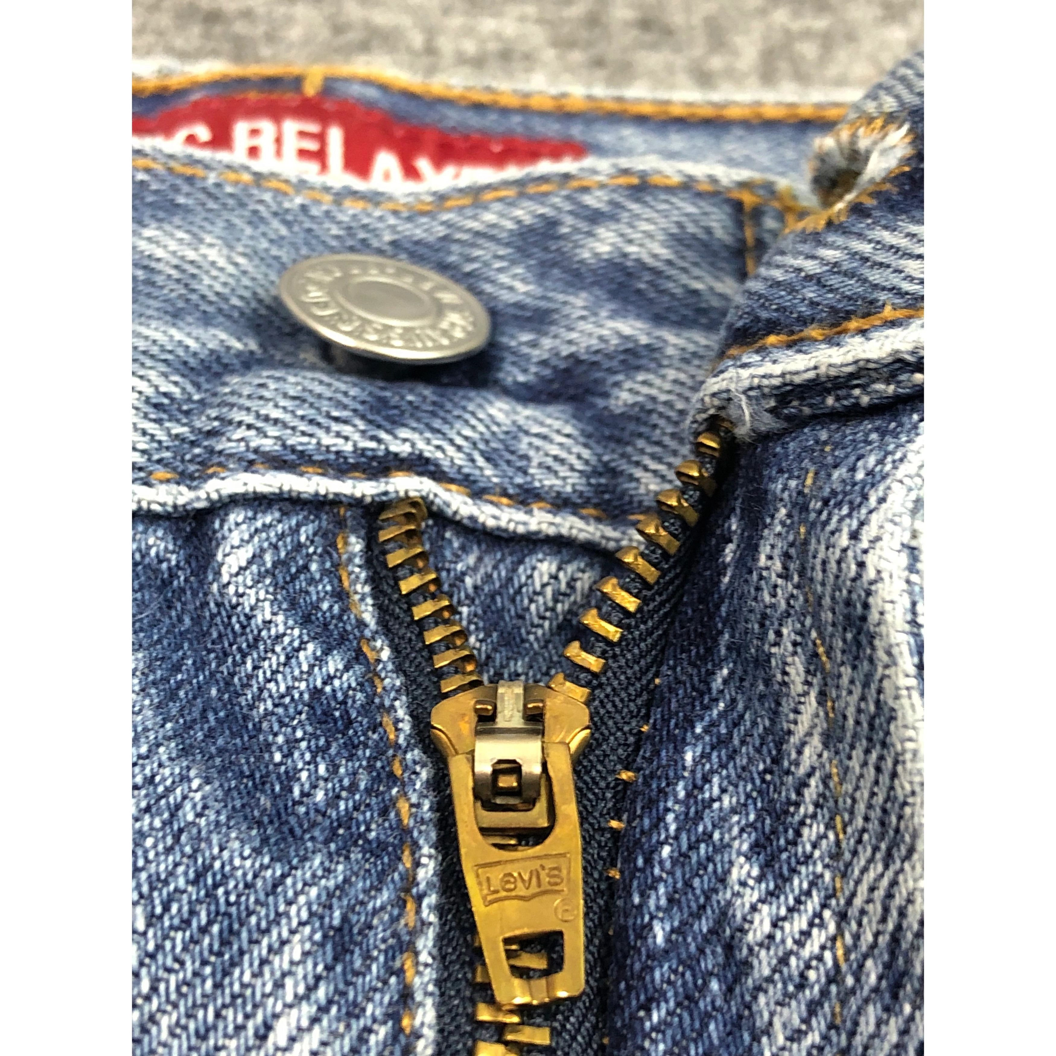 Levi's Vintage Levis 550 Relaxed Fit Faded Denim DP0338 Size US 32 / EU 48 - 8 Thumbnail