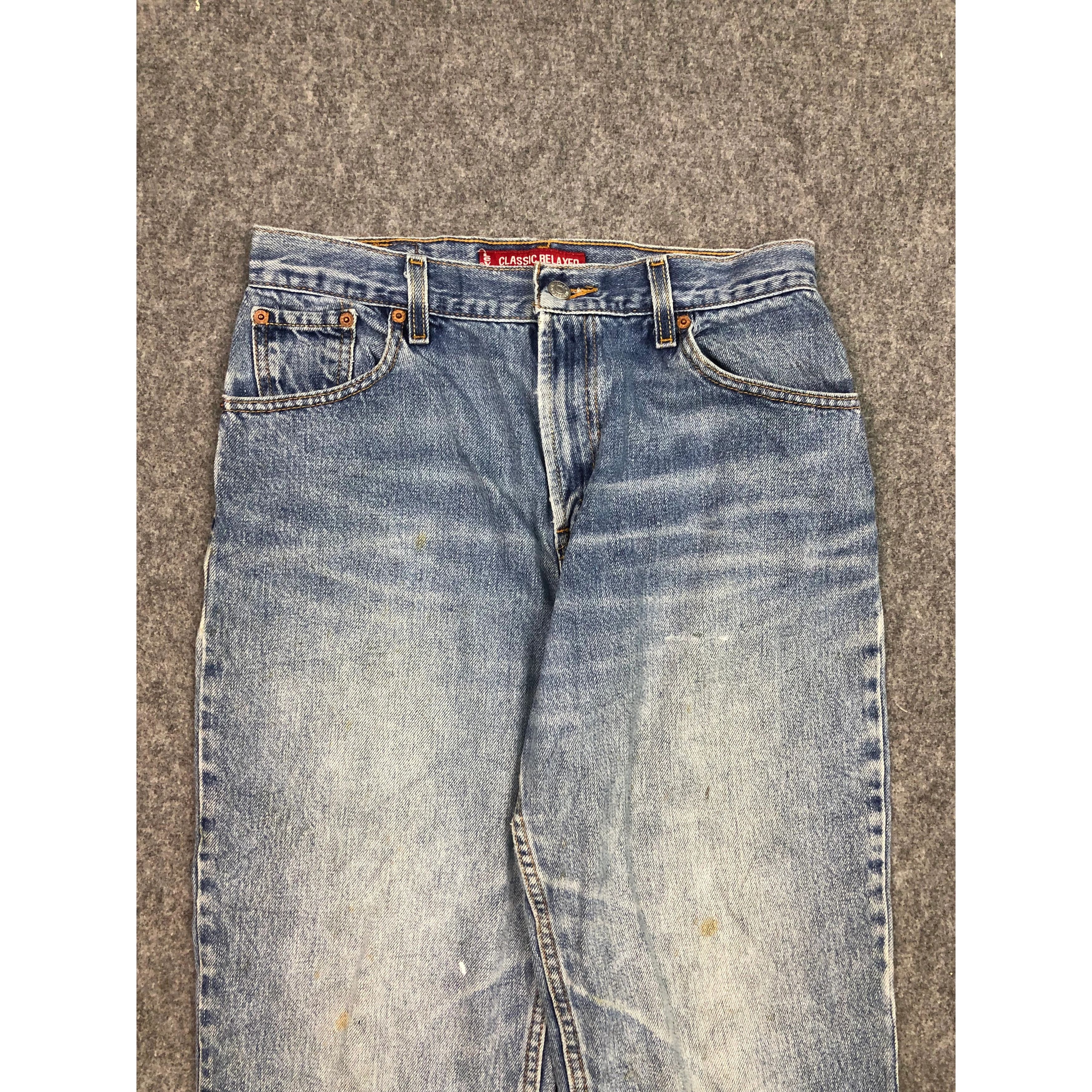 Levi's Vintage Levis 550 Relaxed Fit Faded Denim DP0338 Size US 32 / EU 48 - 3 Thumbnail
