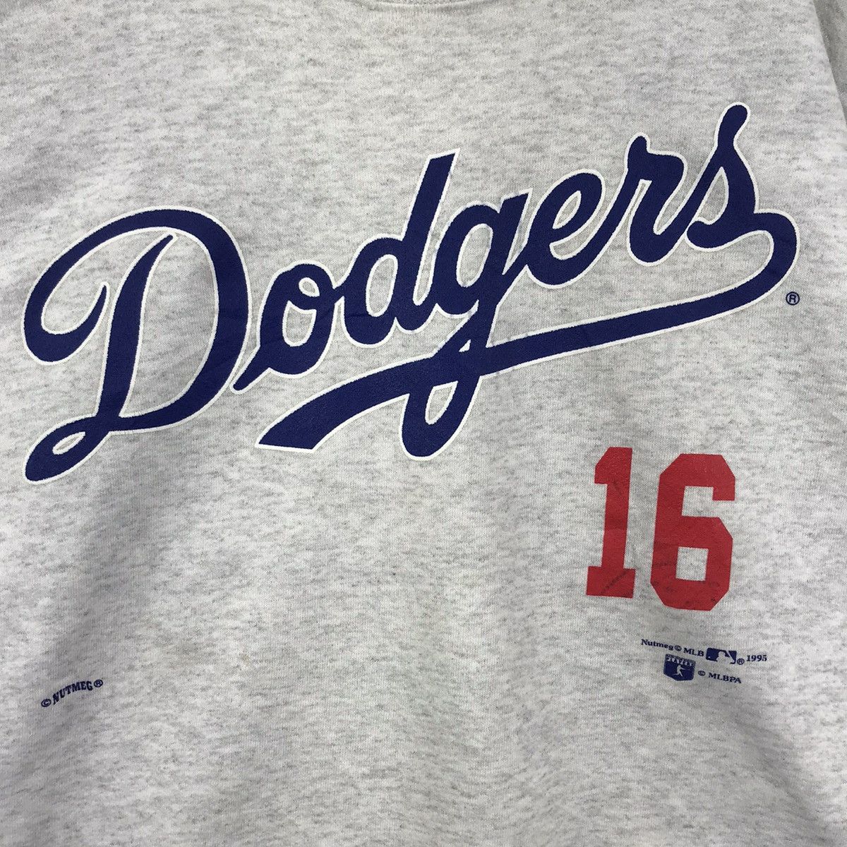 MLB 90s LA DODGERS Hidoe NOMO #16 Mlb Usa Baseball Sweatshirt Size US M / EU 48-50 / 2 - 3 Thumbnail
