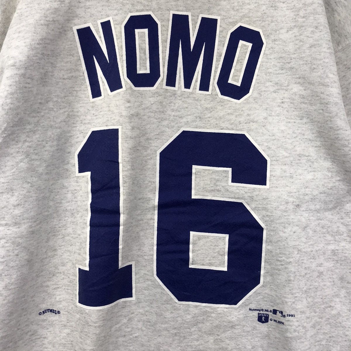 MLB 90s LA DODGERS Hidoe NOMO #16 Mlb Usa Baseball Sweatshirt Size US M / EU 48-50 / 2 - 10 Thumbnail