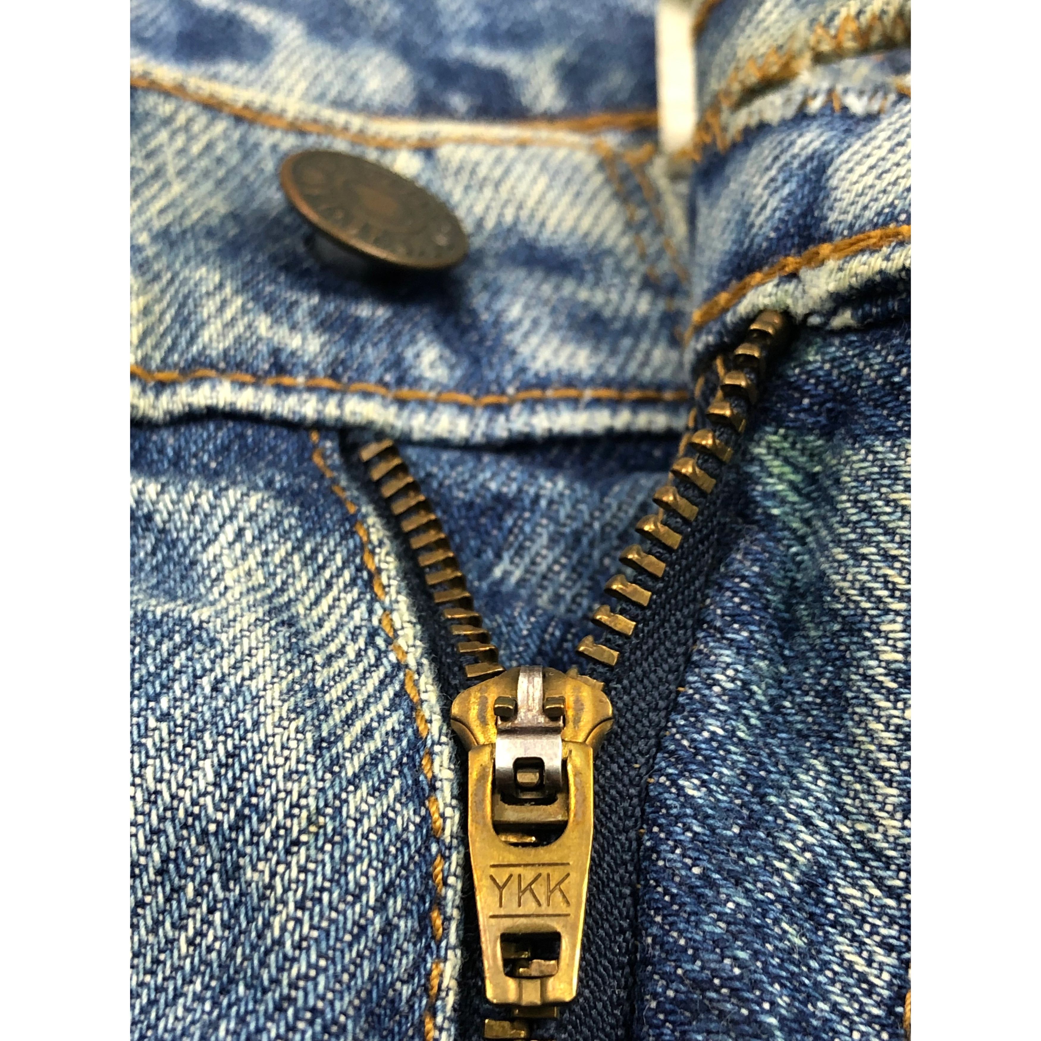 Levi's Vintage 90s Levis 550 Relaxed Fit Blue Denim DP0258 Size US 32 / EU 48 - 7 Thumbnail