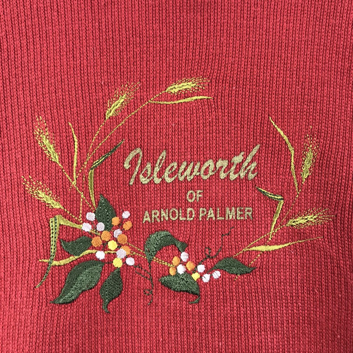 Vintage ISLEWORTH Of ARNOLD PALMER Red Sweatshirt Size US M / EU 48-50 / 2 - 3 Thumbnail