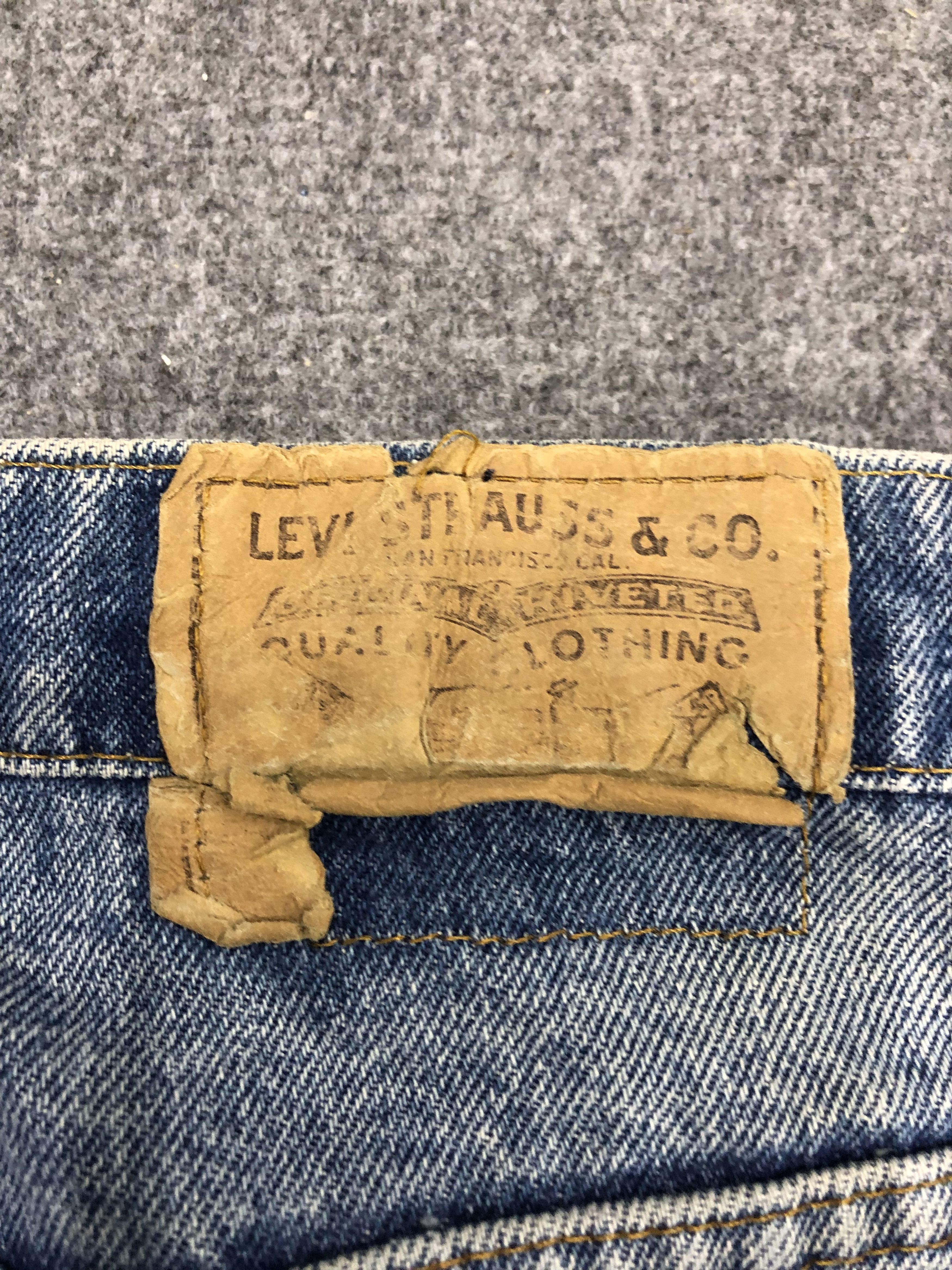 Levi's Vintage Levis Jeans DP0938 Size US 32 / EU 48 - 5 Thumbnail
