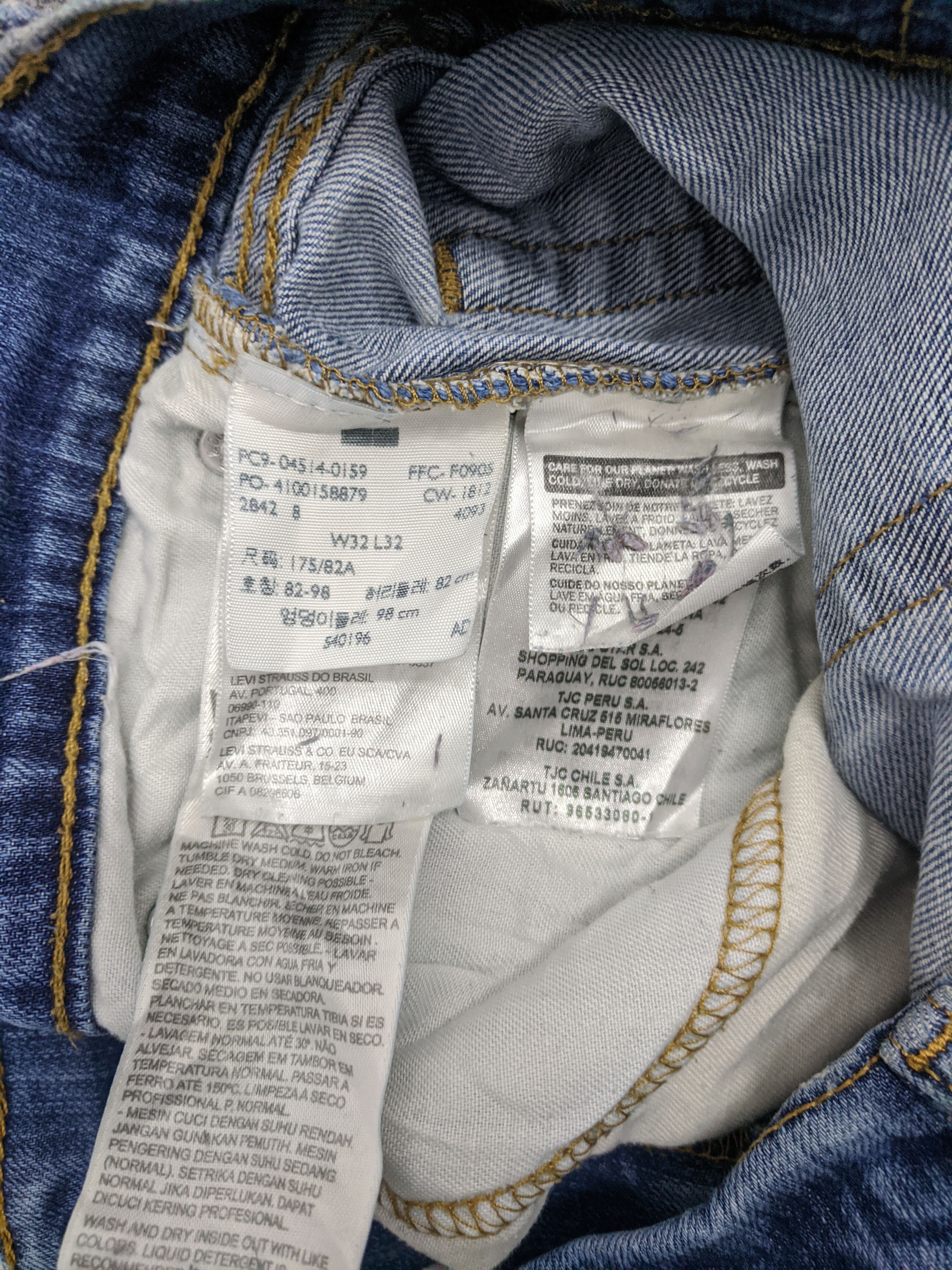 Levi's Vintage Levis Jeans DP1018 Size US 32 / EU 48 - 6 Thumbnail