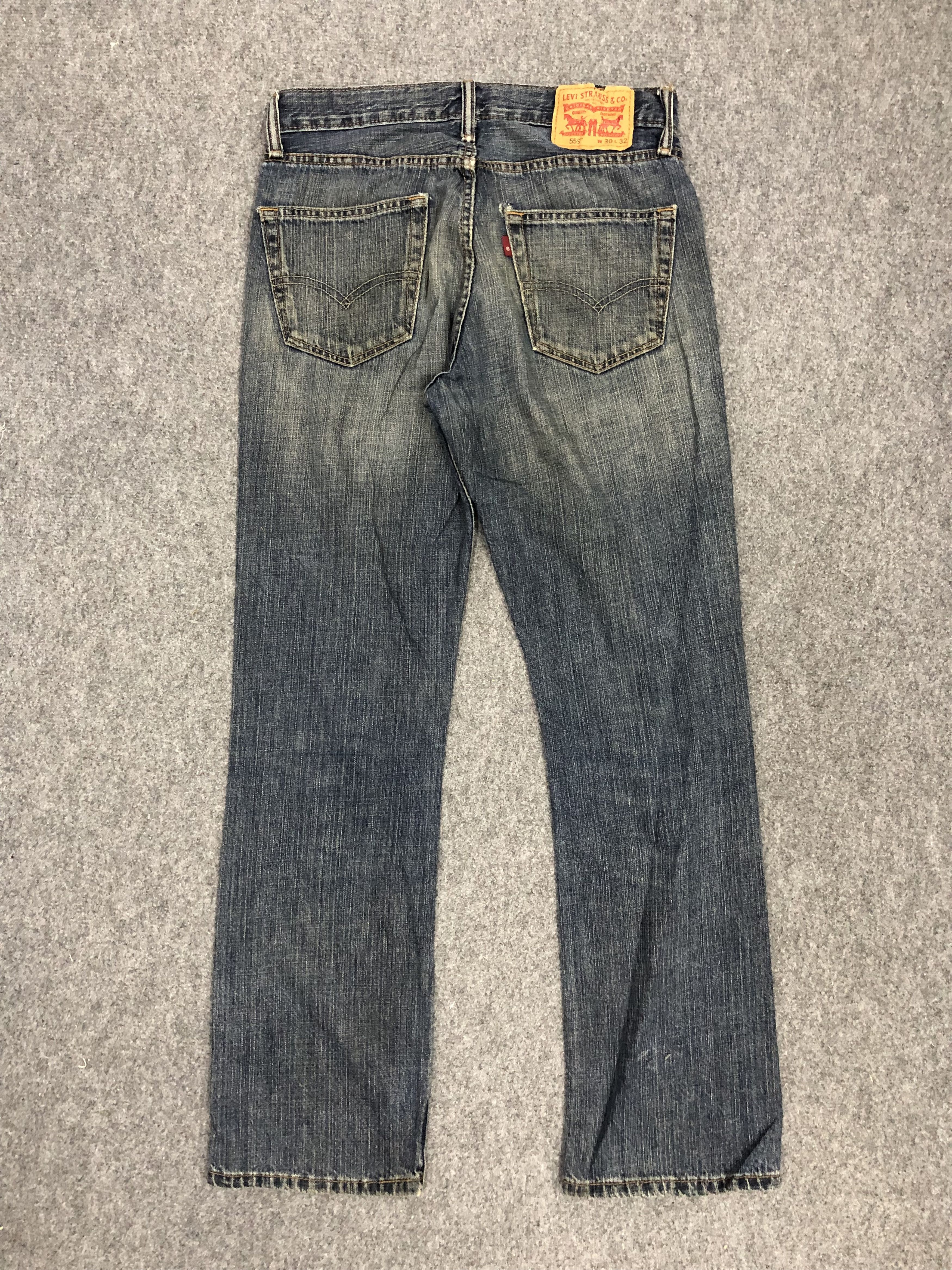 Levi's Vintage Levis 559 Light Wash Jeans DP1273 Size US 32 / EU 48 - 3 Thumbnail