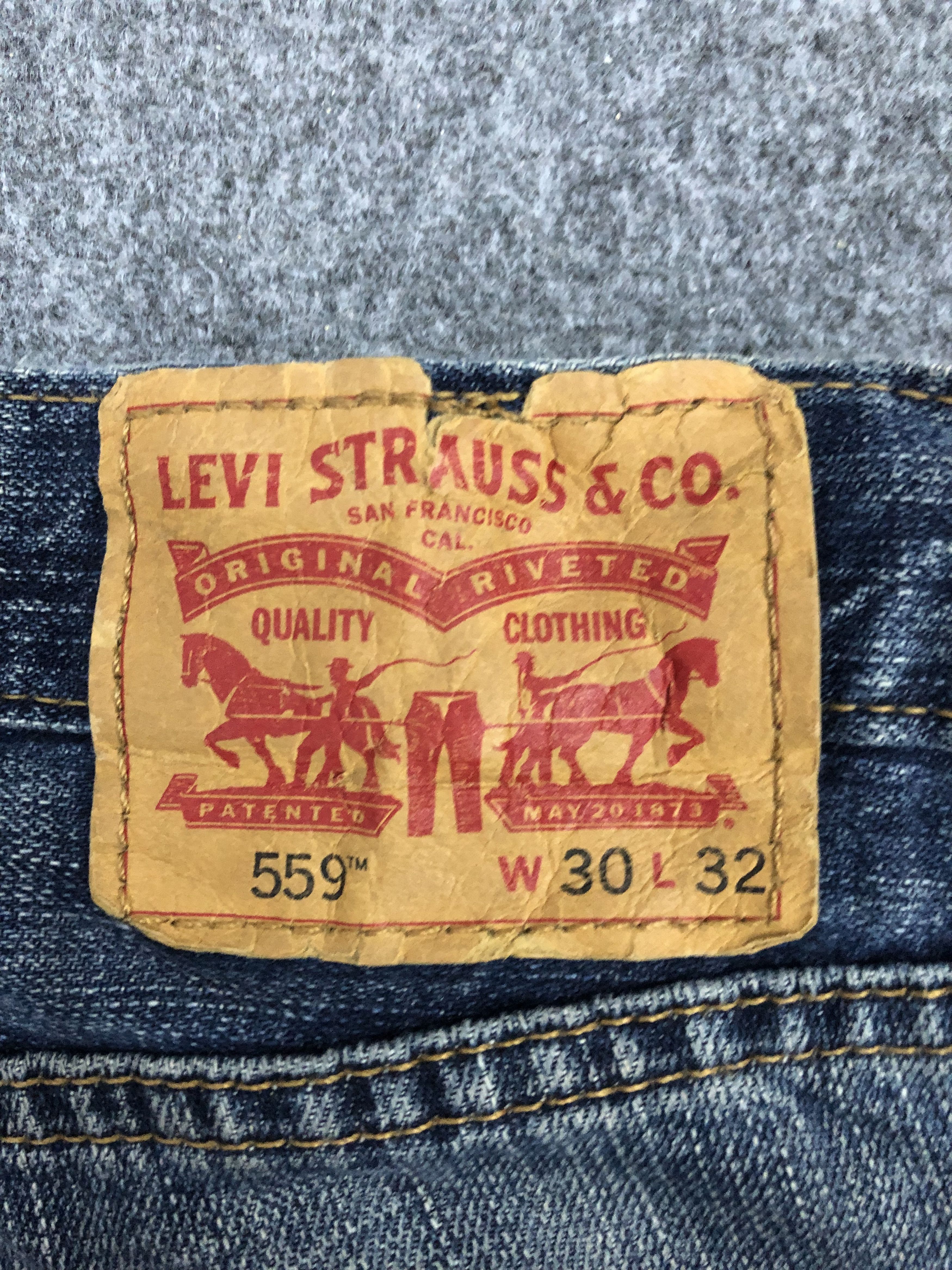 Levi's Vintage Levis 559 Light Wash Jeans DP1273 Size US 32 / EU 48 - 5 Thumbnail