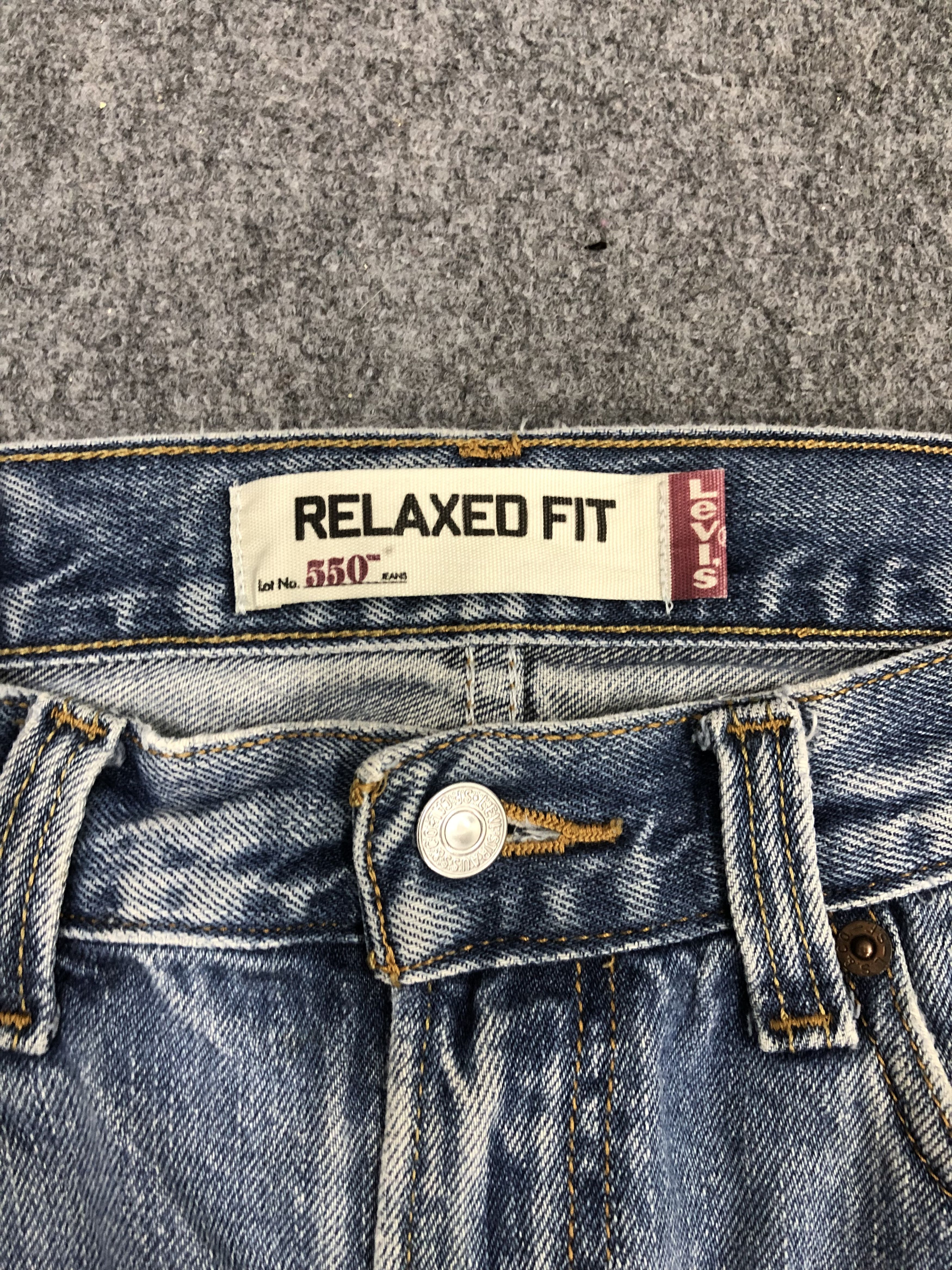 Levi's Vintage Levis 550 Light Wash Jeans DP1250 Size US 32 / EU 48 - 6 Thumbnail