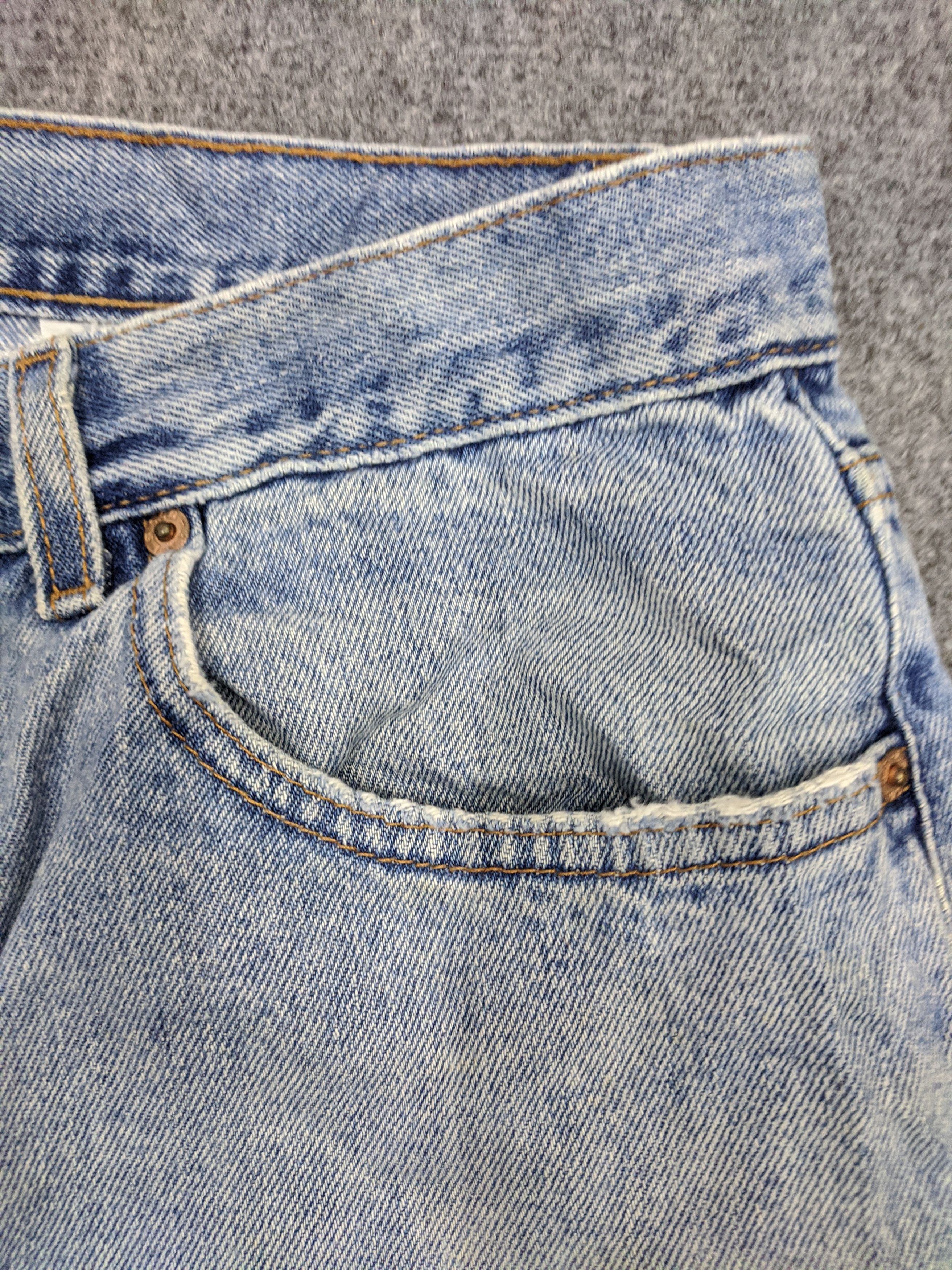 Levi's Vintage 90s Levis 550 Jeans Lightwash DP0849 Size US 32 / EU 48 - 7 Thumbnail