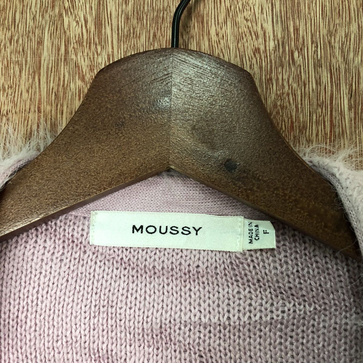 Japanese Brand Moussy Shag Shaggy Fur Mohair Cardigan #6436 Size M / US 6-8 / IT 42-44 - 4 Thumbnail