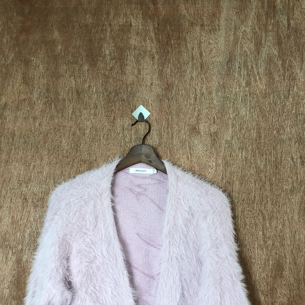 Japanese Brand Moussy Shag Shaggy Fur Mohair Cardigan #6436 Size M / US 6-8 / IT 42-44 - 2 Thumbnail