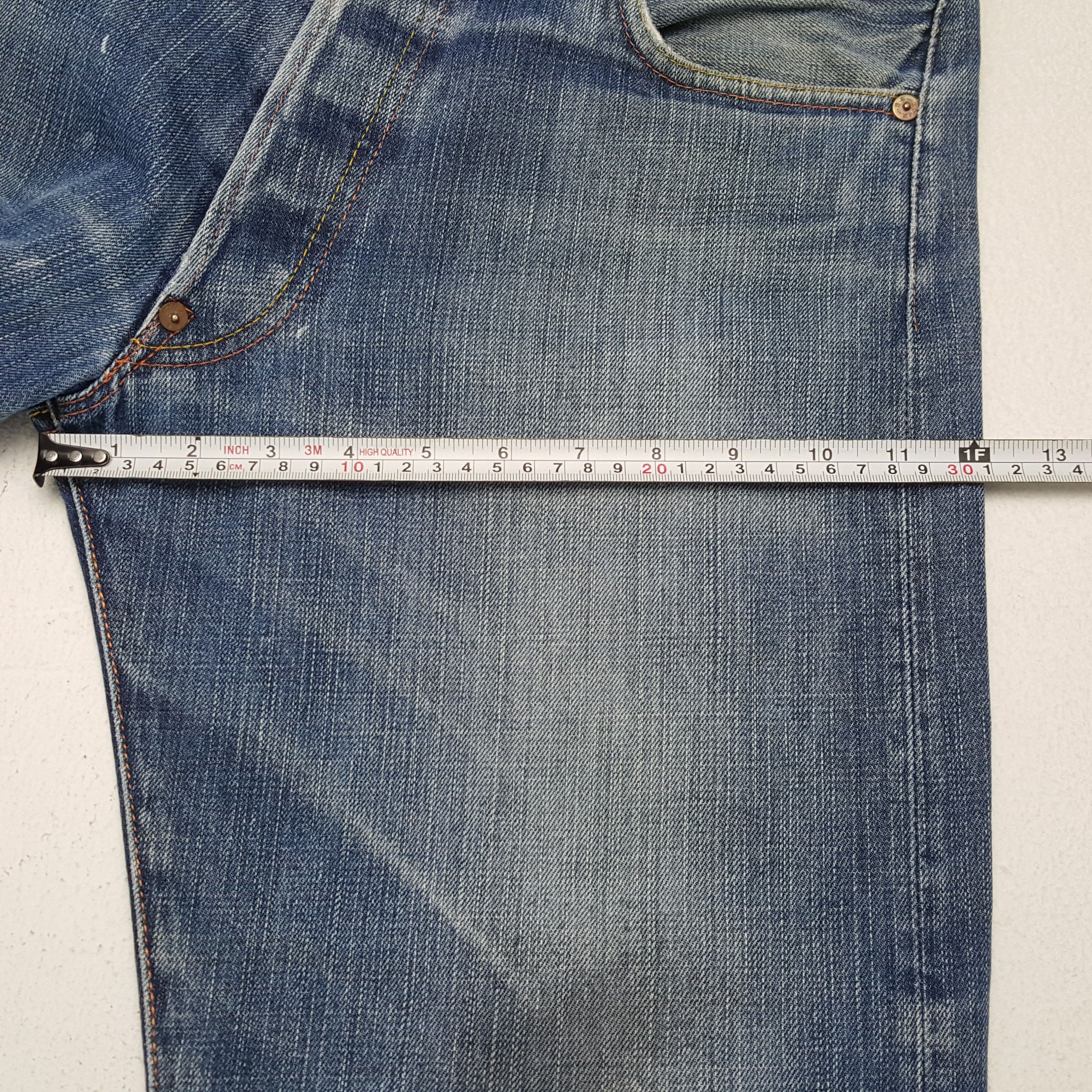 EVISU Japanese Brand Streetwear Custom Logo Style Jeans