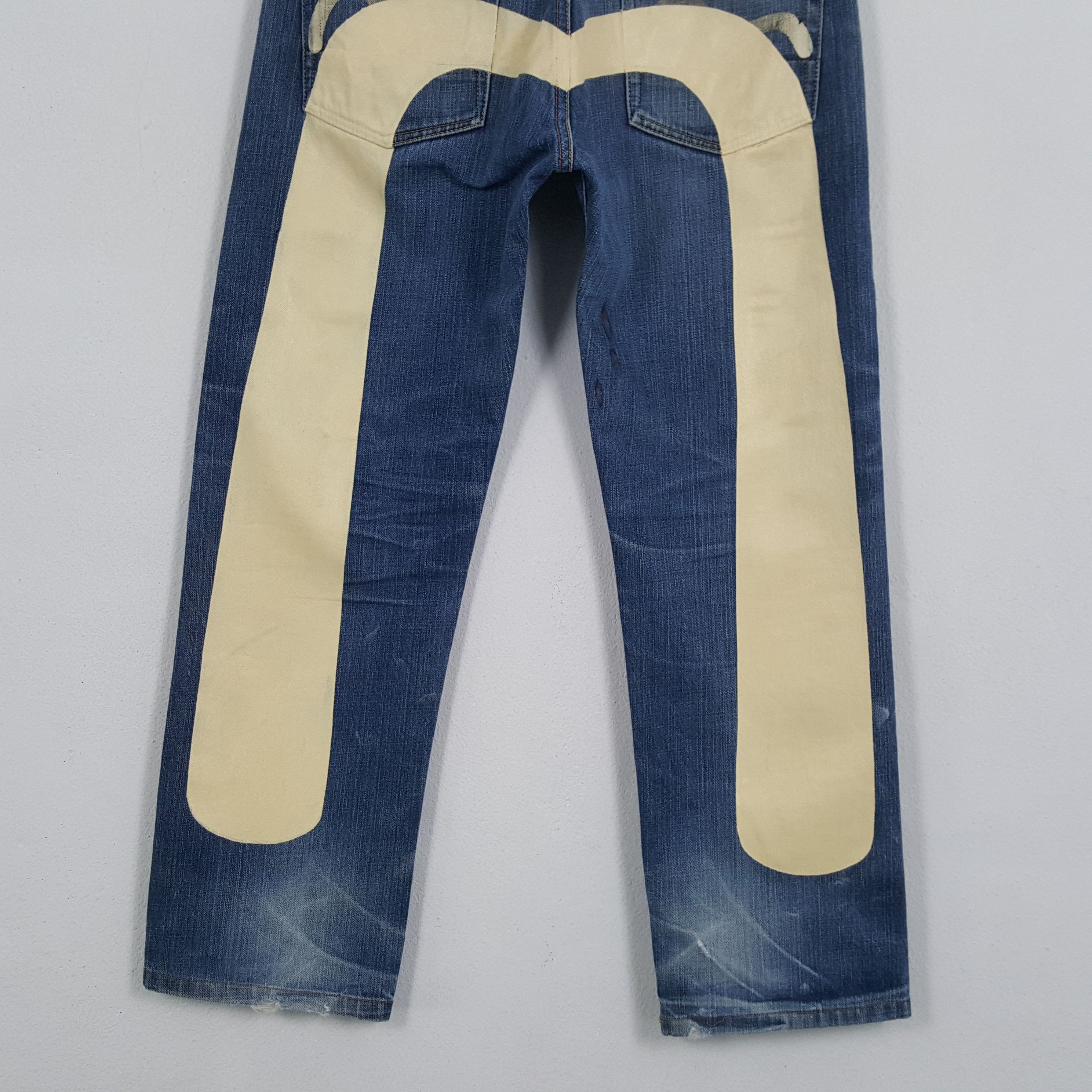 EVISU Japanese Brand Streetwear Custom Logo Style Jeans