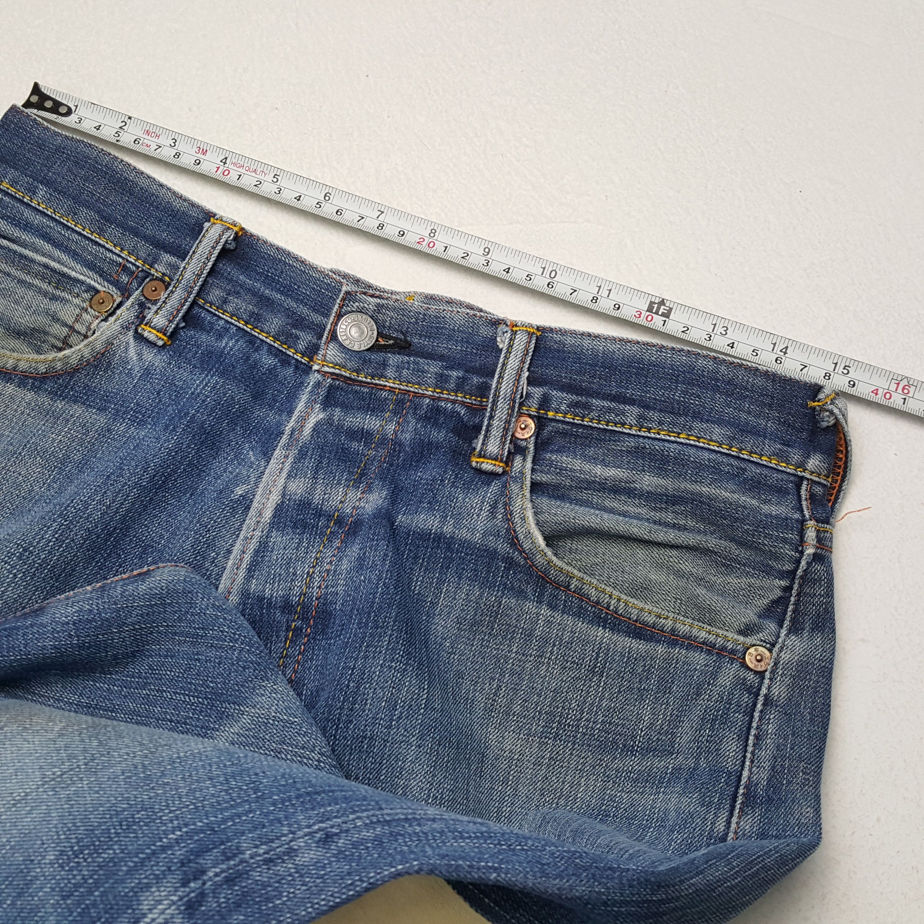EVISU Japanese Brand Streetwear Custom Logo Style Jeans