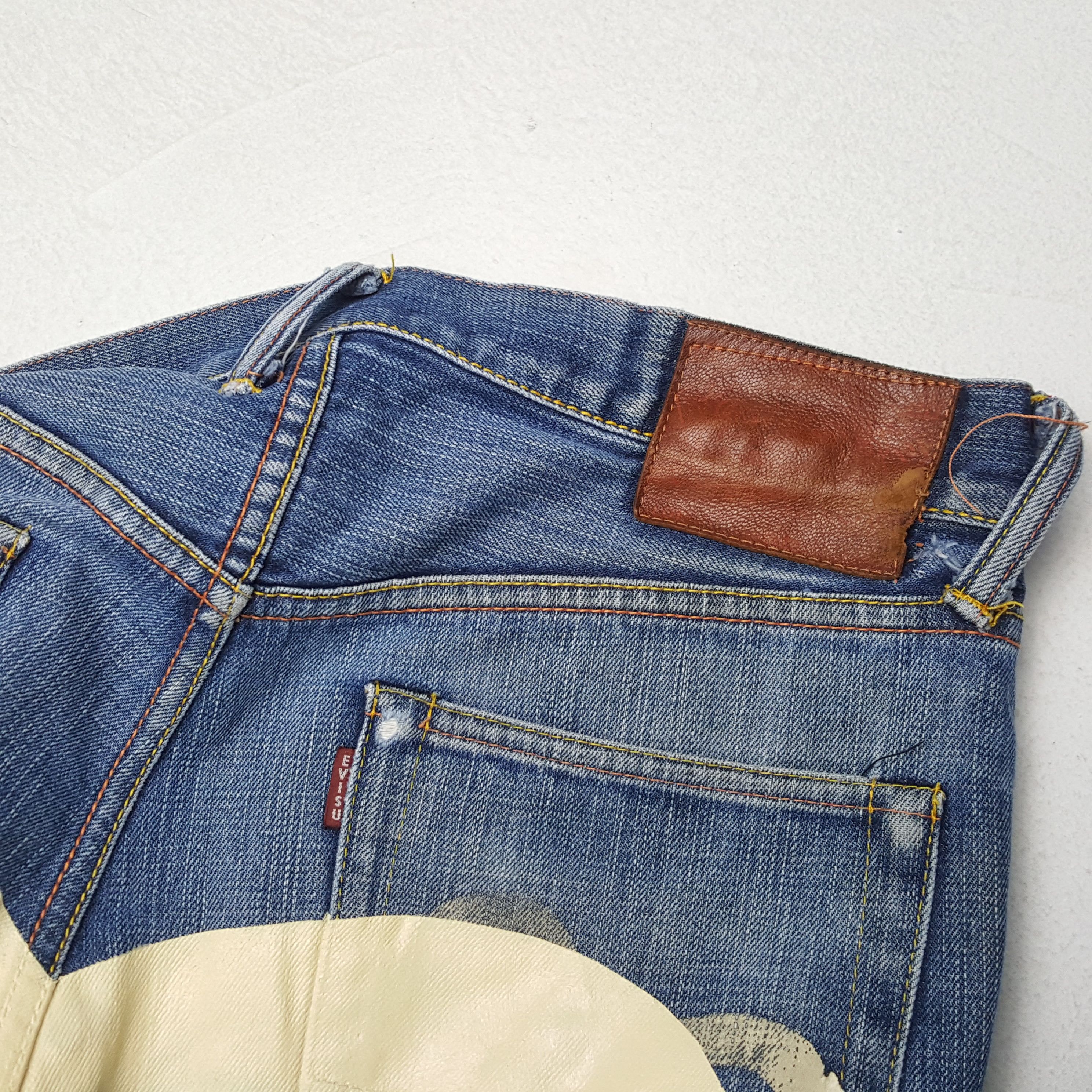 EVISU Japanese Brand Streetwear Custom Logo Style Jeans